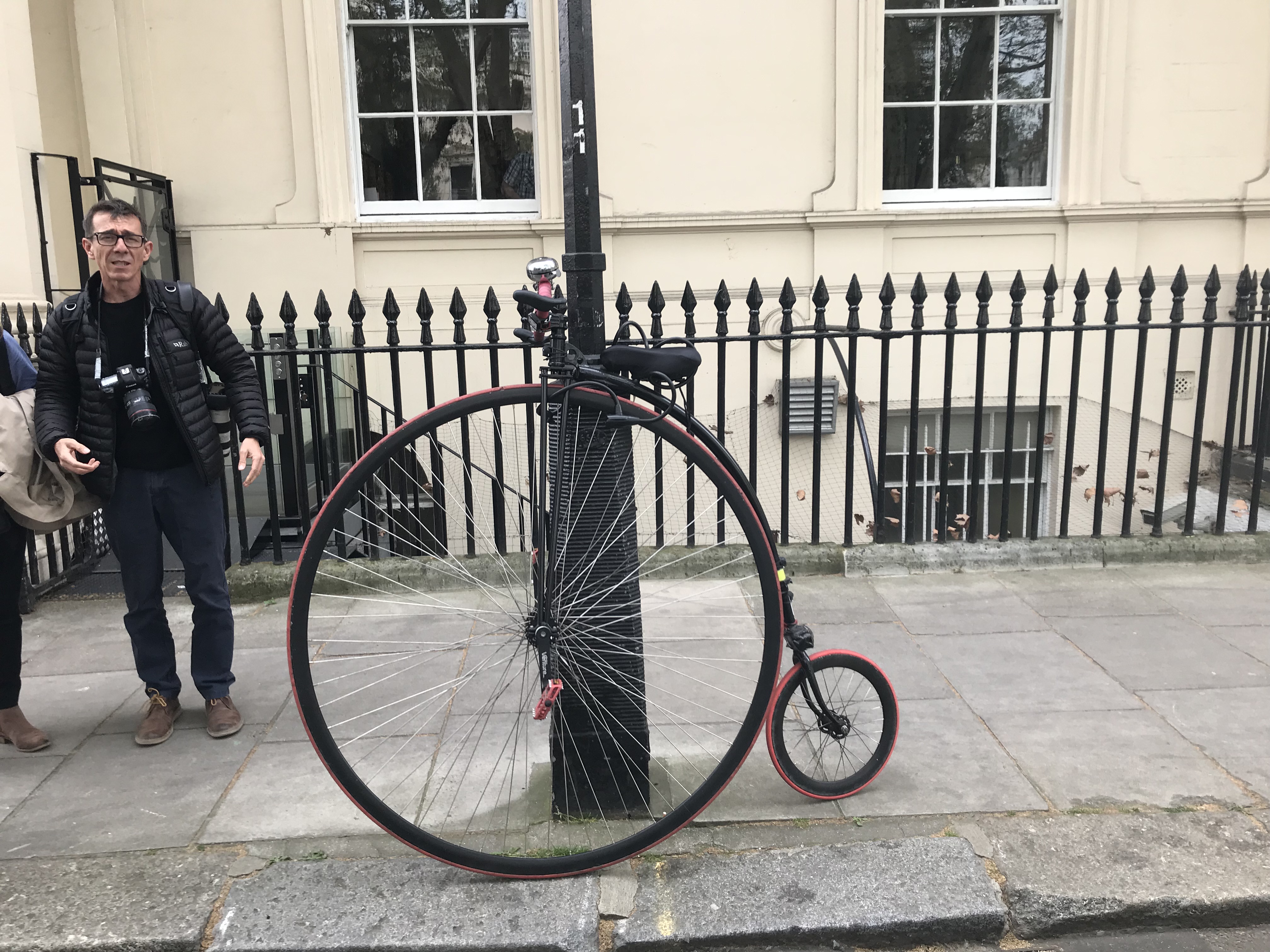 Alan Price's penny-farthing