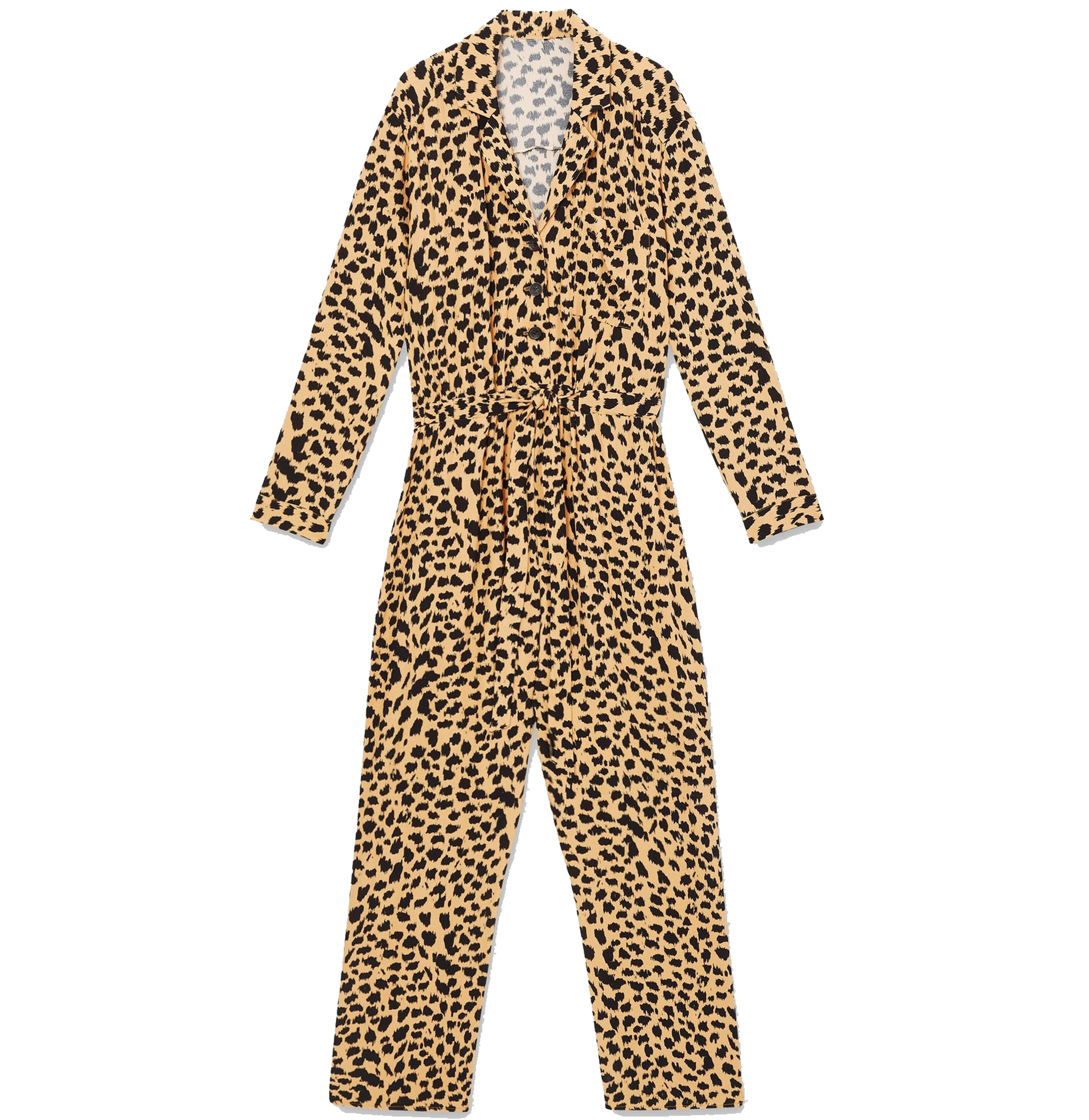 Miss Selfridge Multi Colour Cheetah Boiler Suit