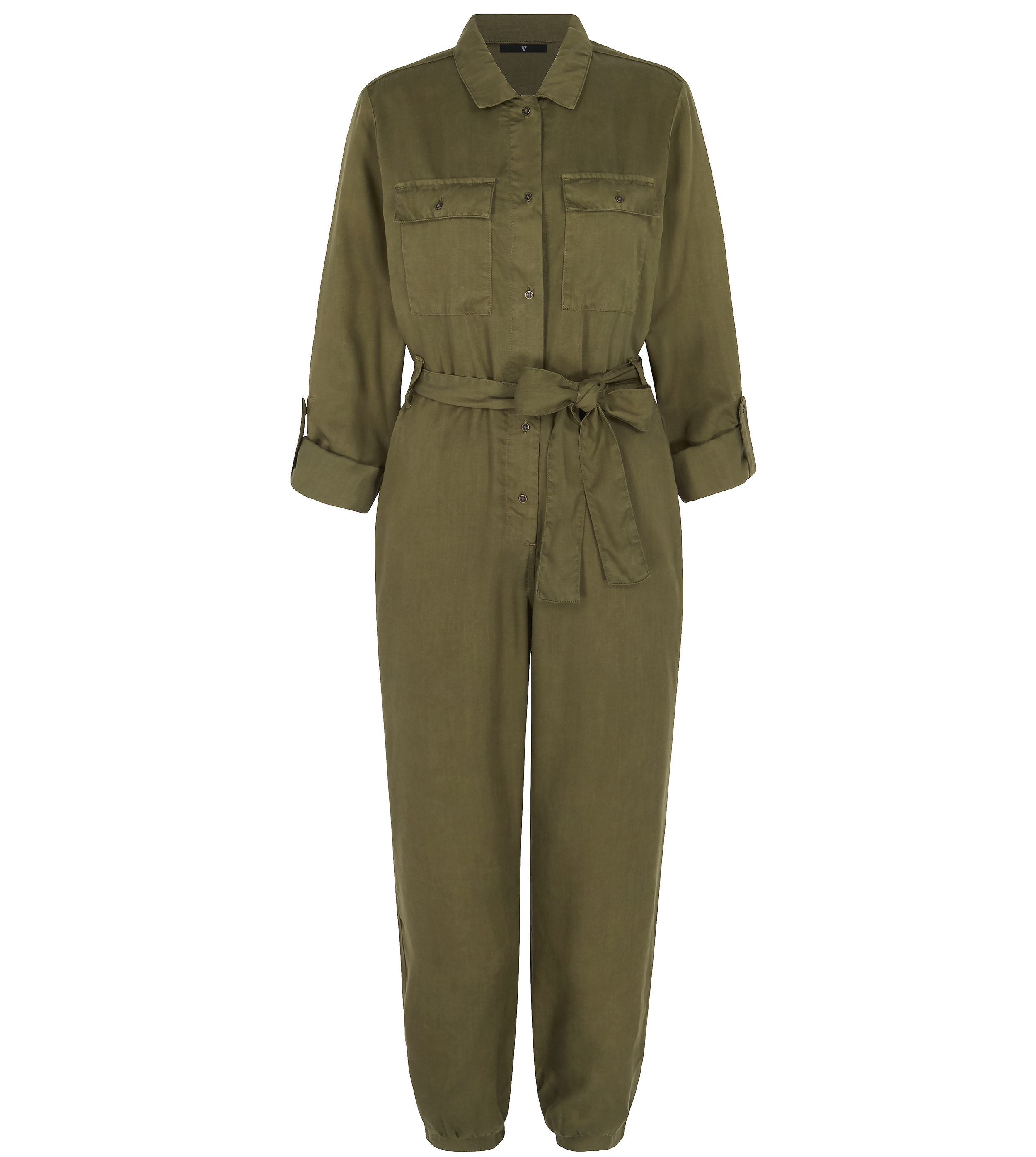 V by Very Button Through Jumpsuit