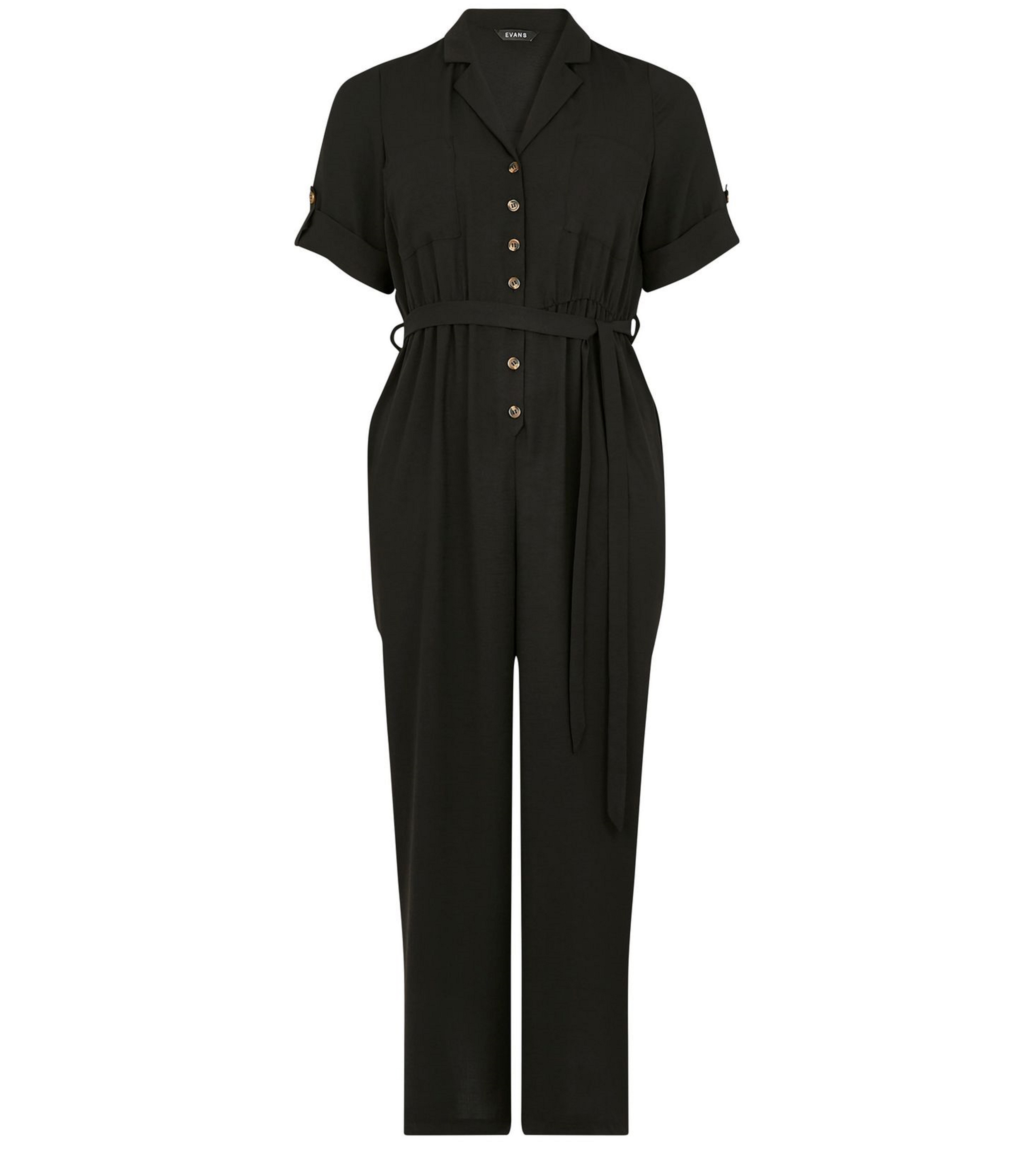 Evans Black Boiler Suit