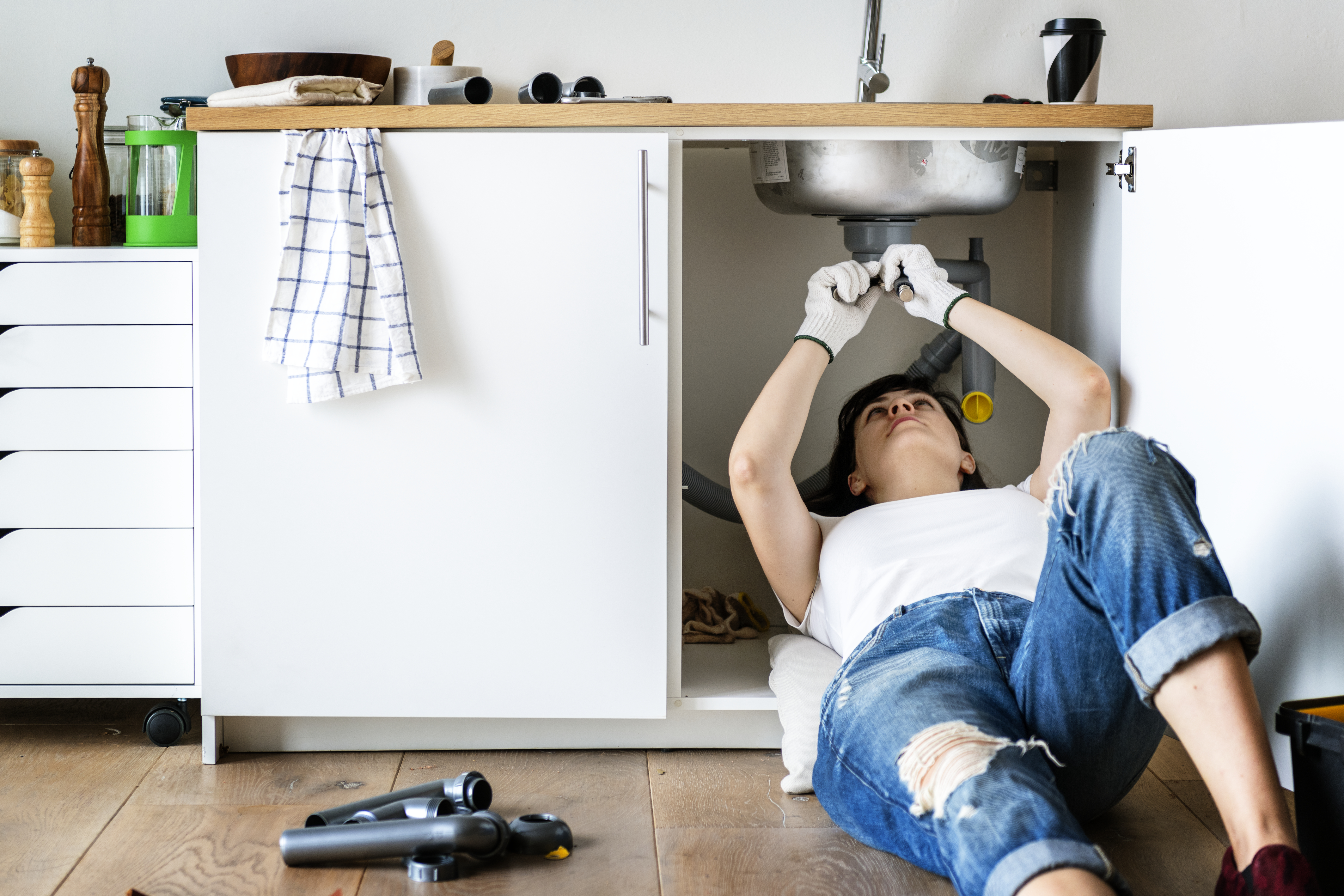 Fixing the sink