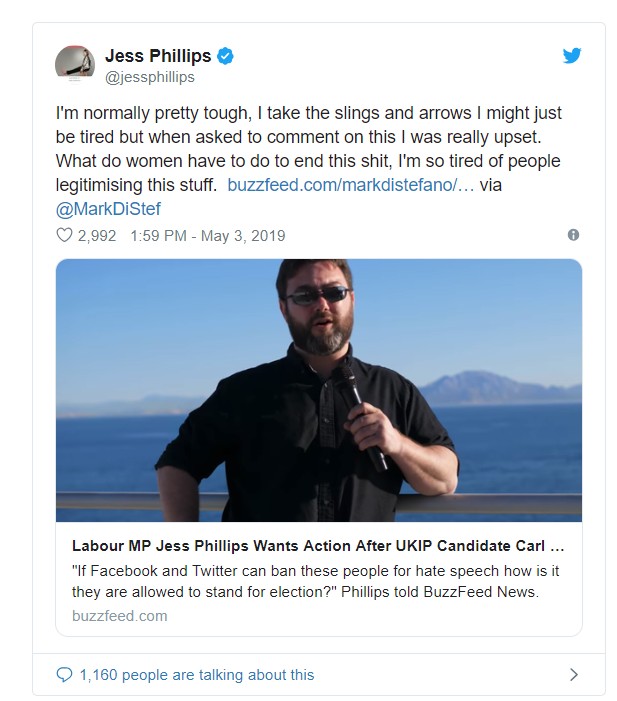Jess Phillips tweet