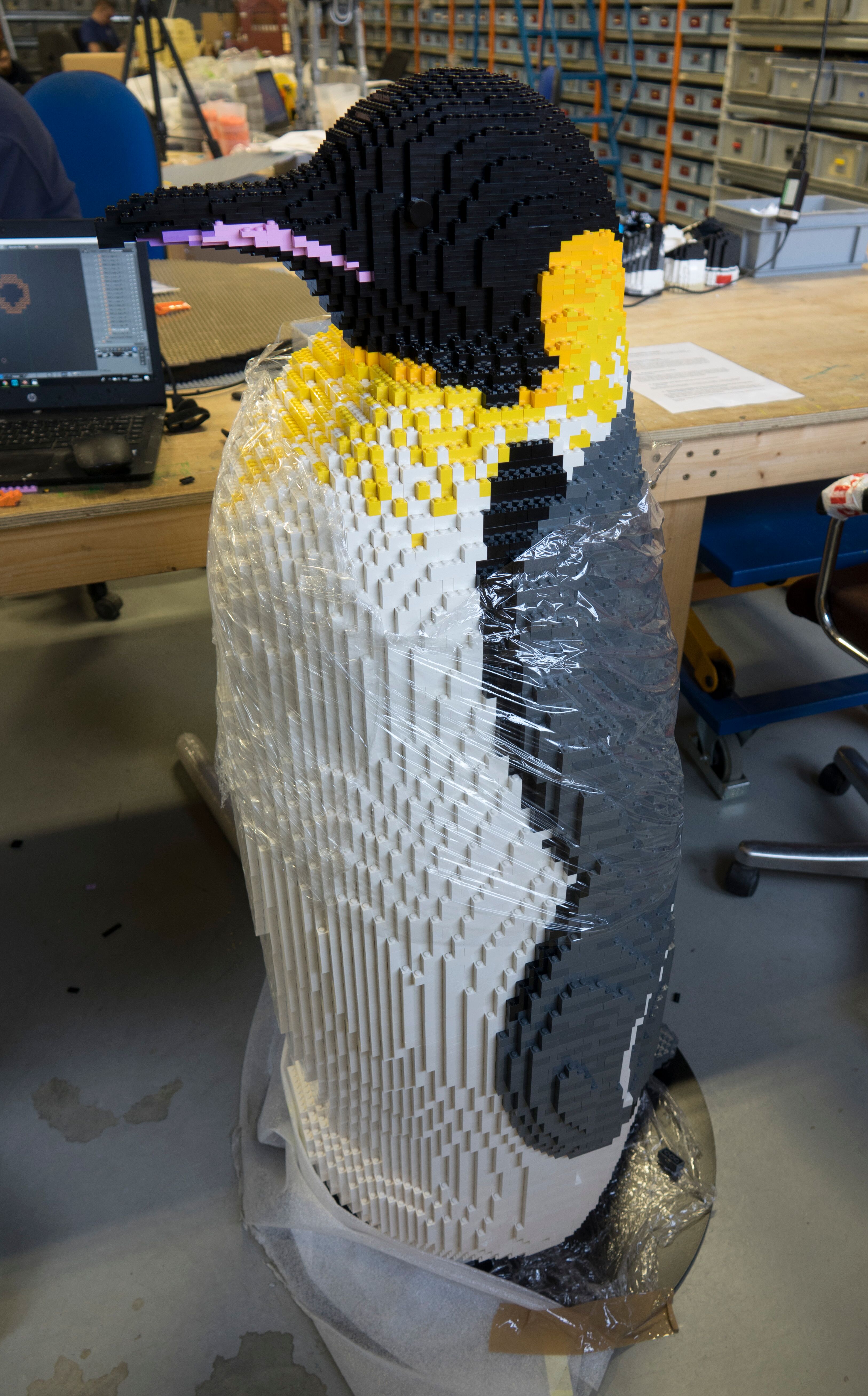 Lego sculpture