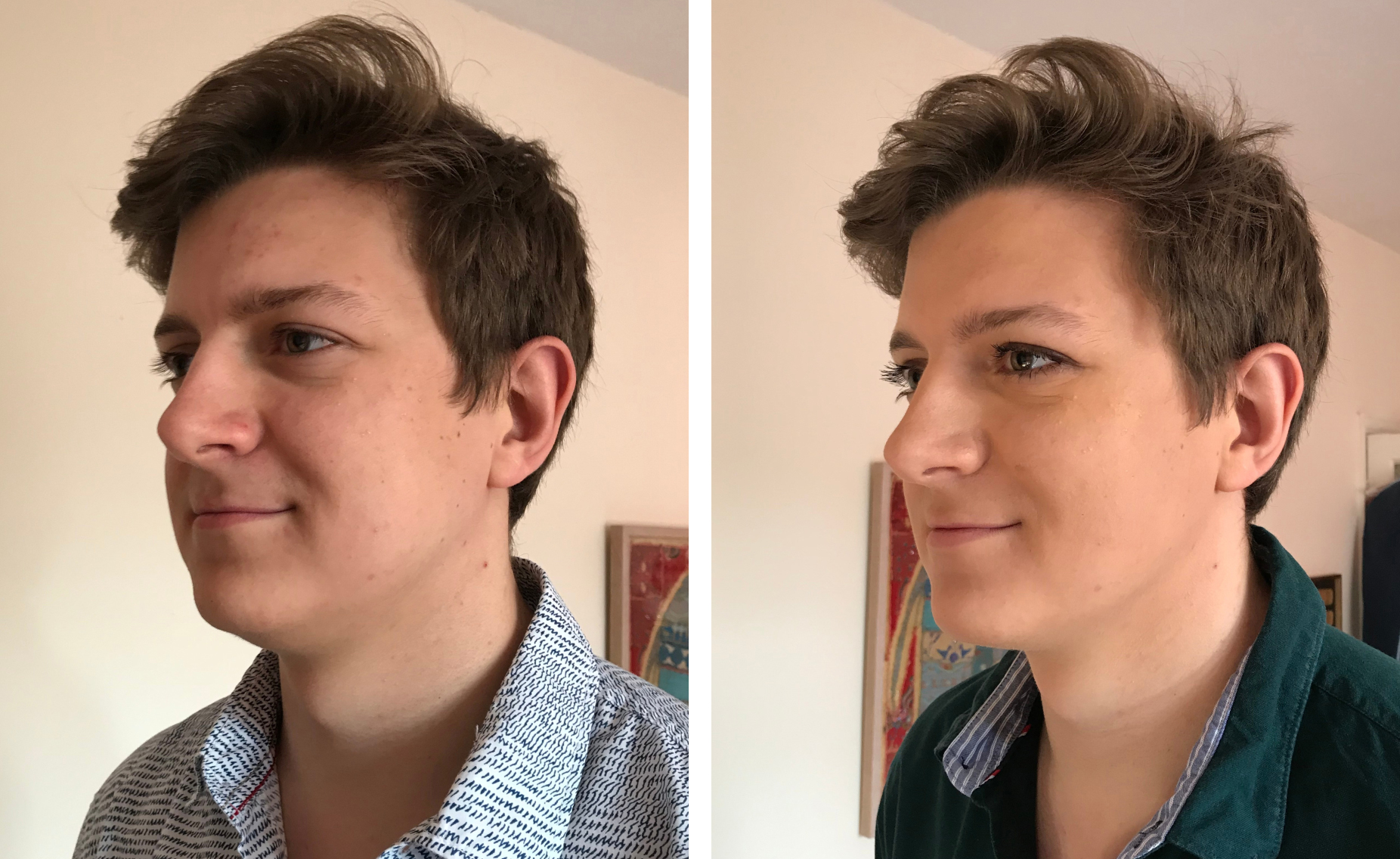 Make-up comparison