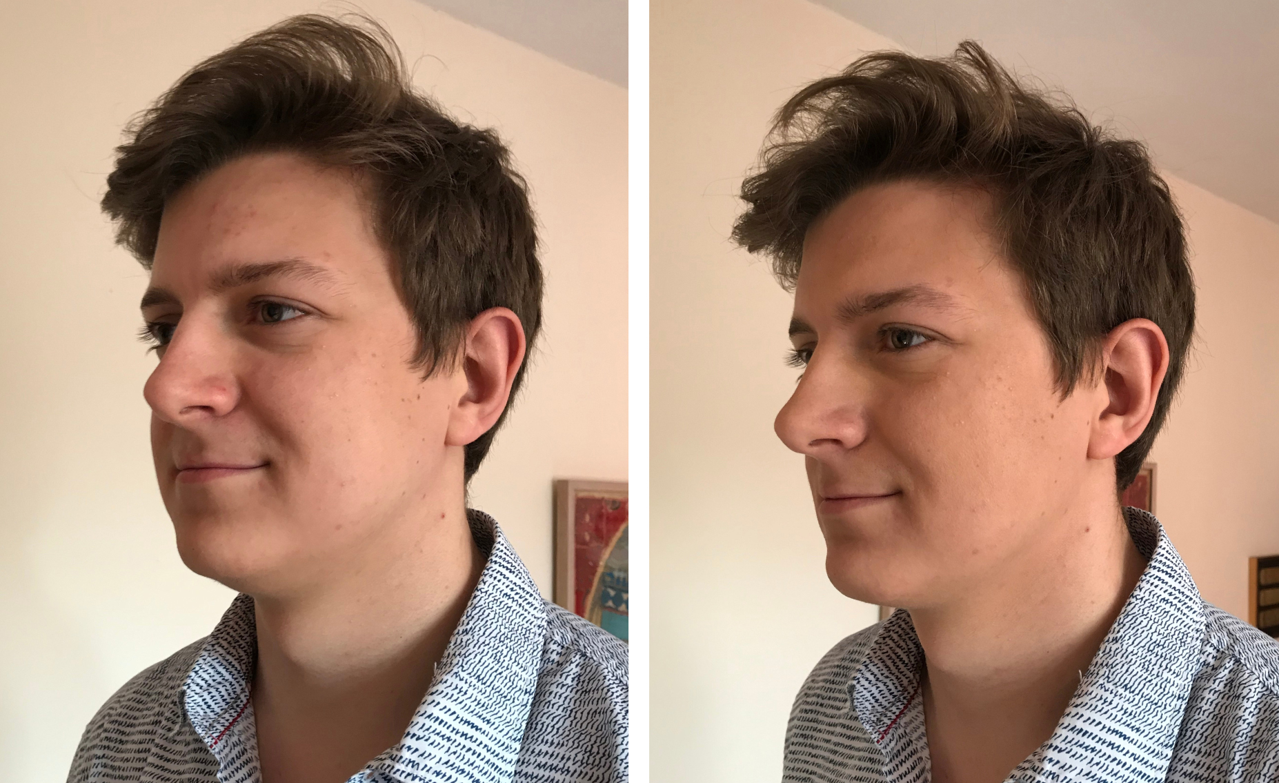 Make-up comparison