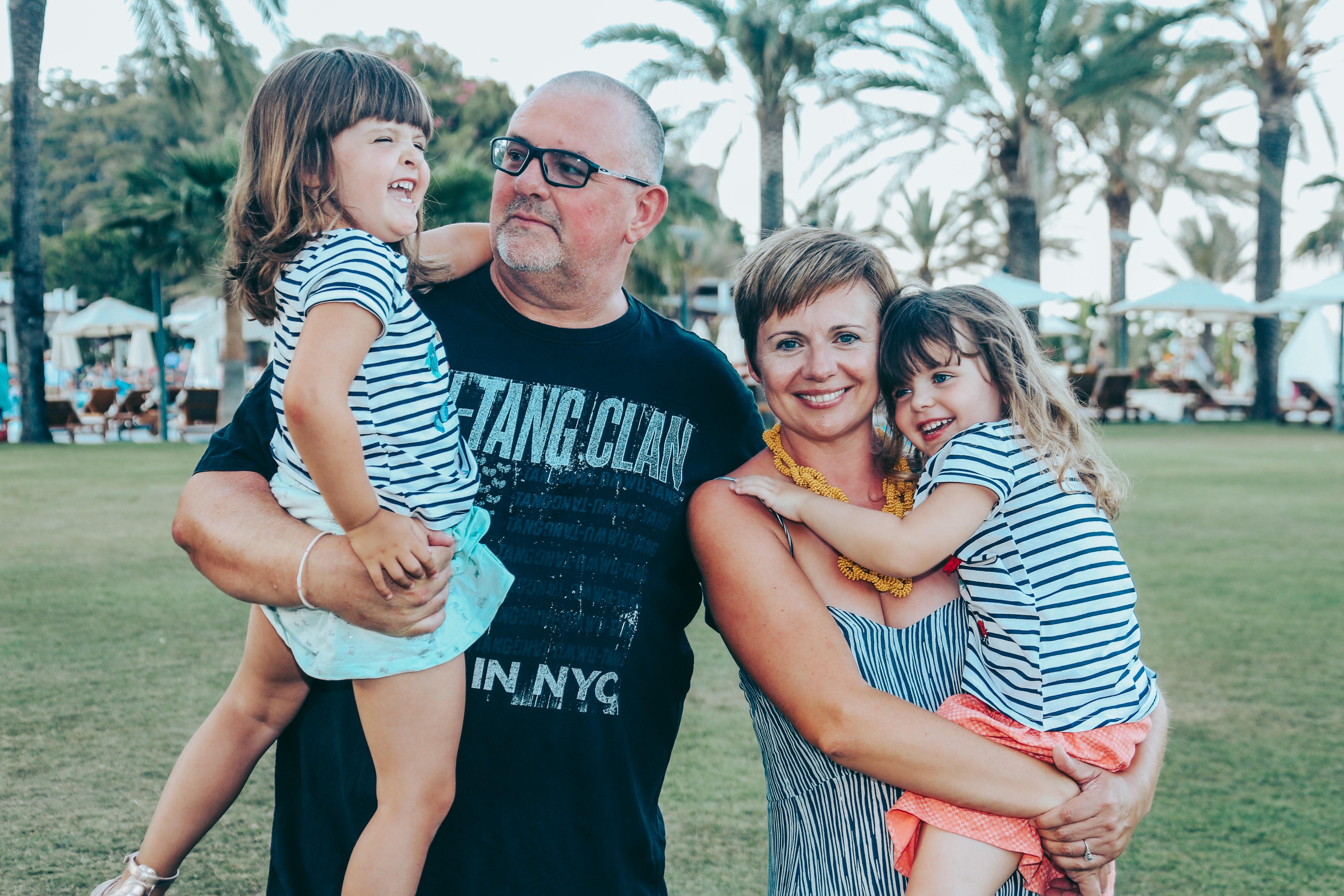 Paul Connolly and his family