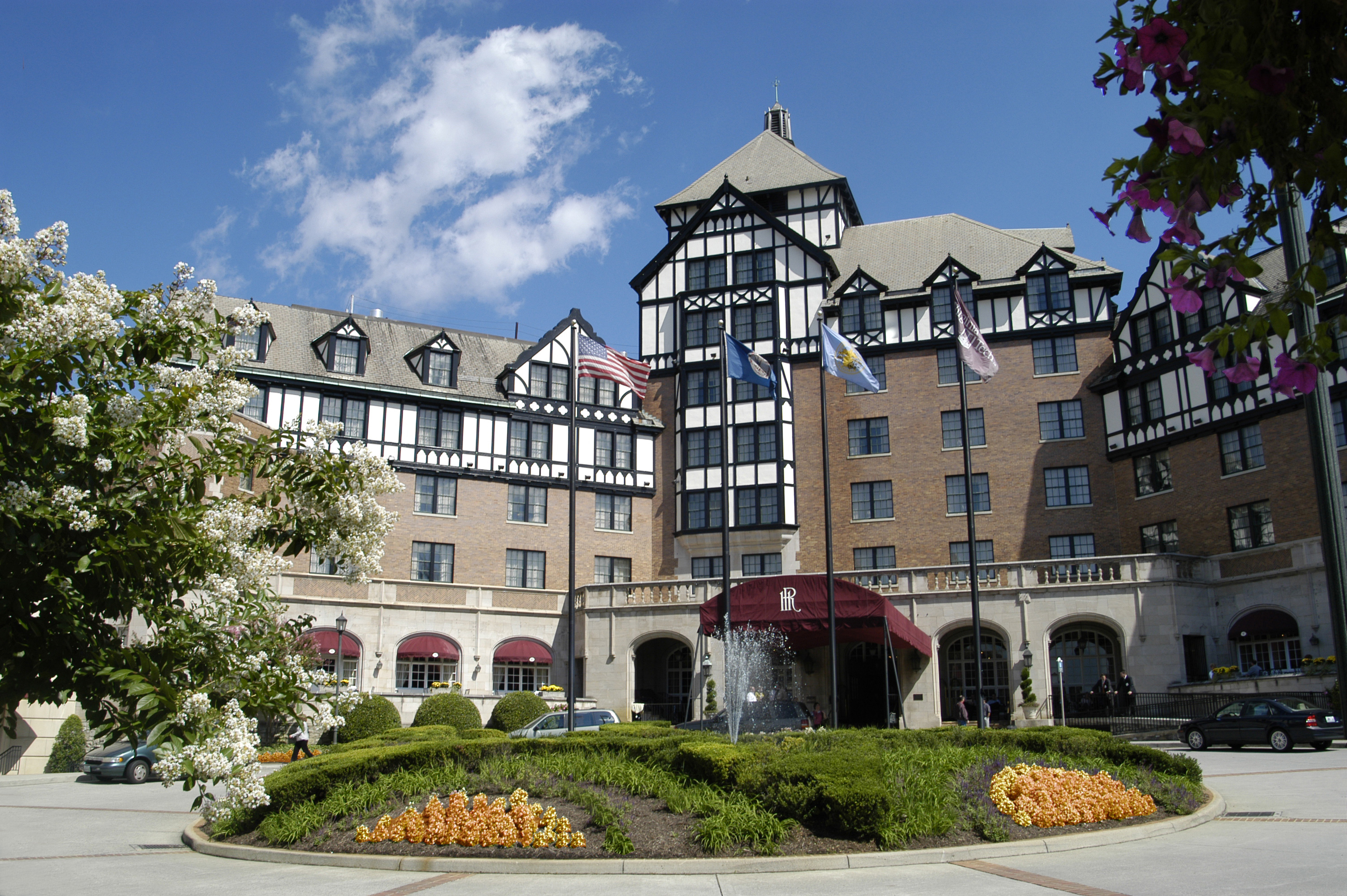 The Hotel Roanoak, towering over the city of Roanoak since 1882 (Hotel Roanoak/PA)