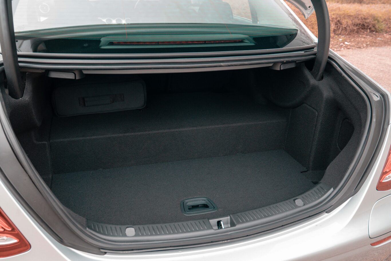Boot space is reduced as a result of the batteries located in the boot floor