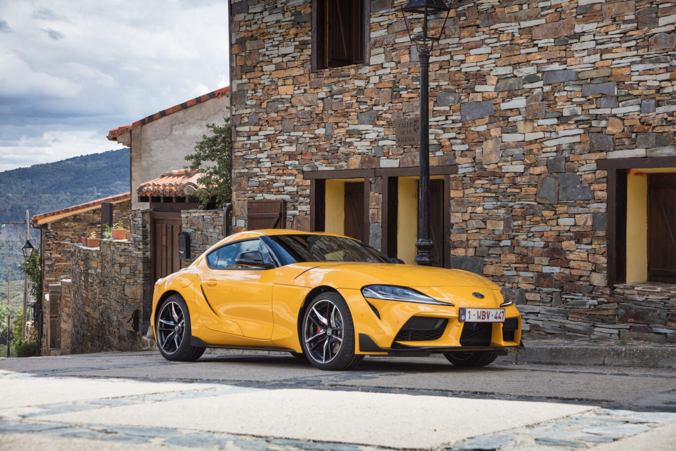 The Supra sits on the same platform as the BMW Z4