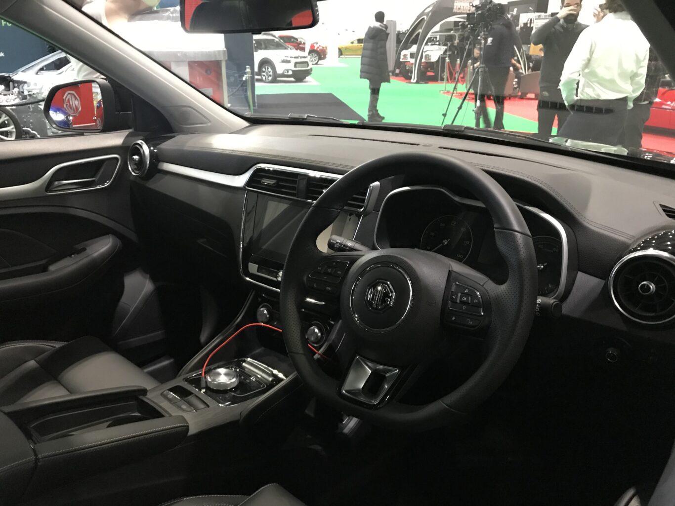 The interior is largely similar to the regular ZS