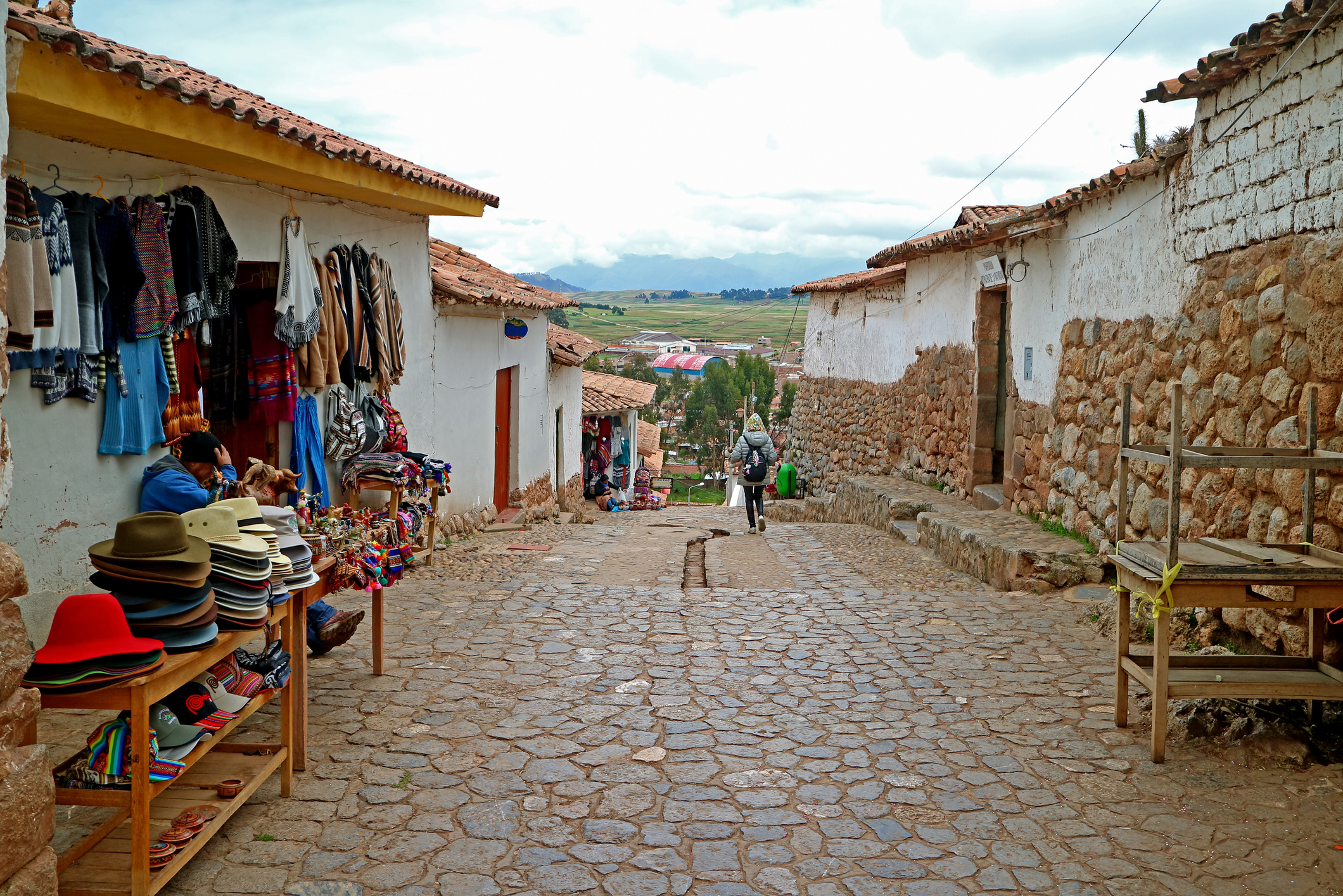 Cobblestone Walkway of Chinchero Village (iStock/PA)