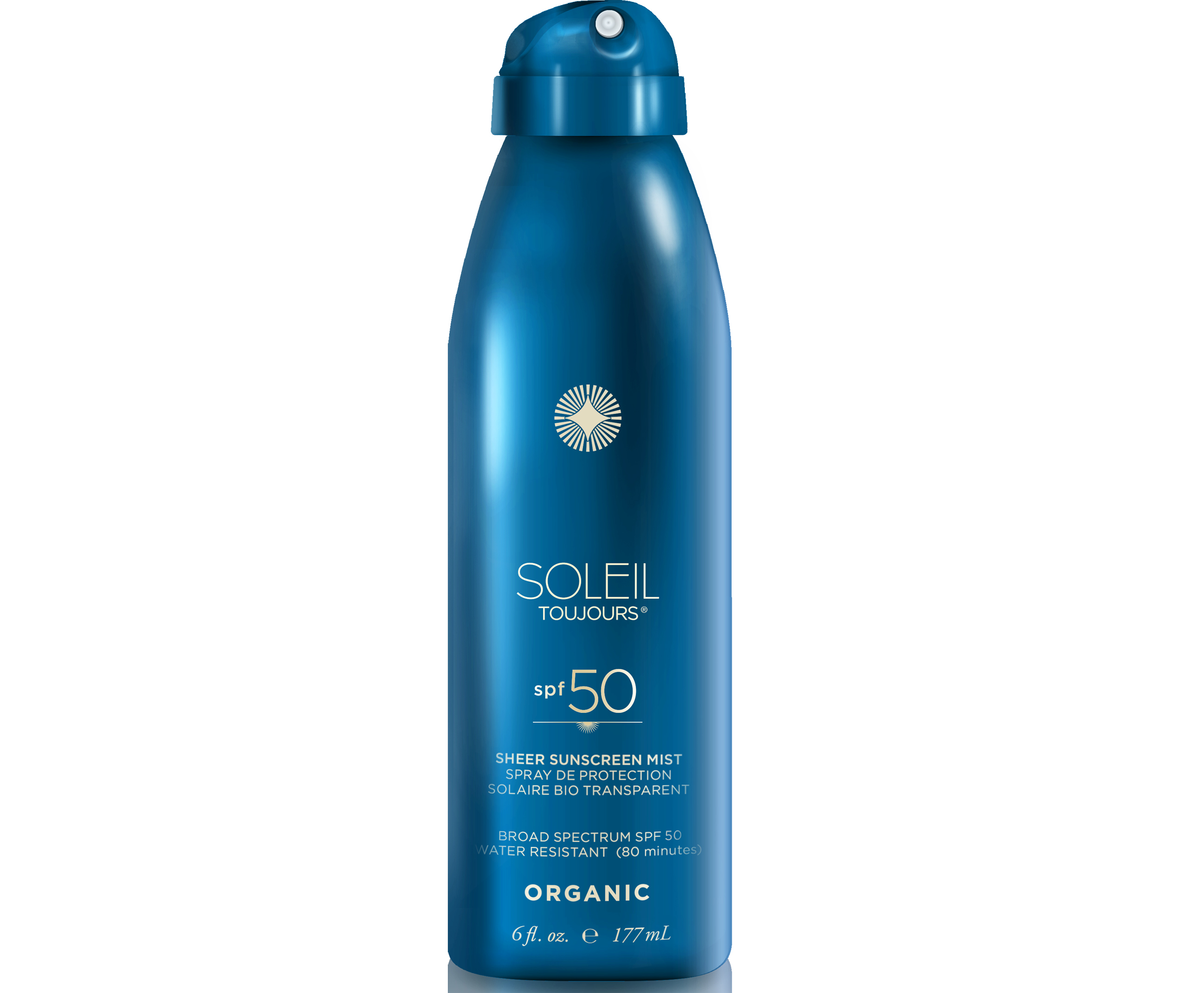Soleil Toujours Organic Sheer Sunscreen Mist SPF50