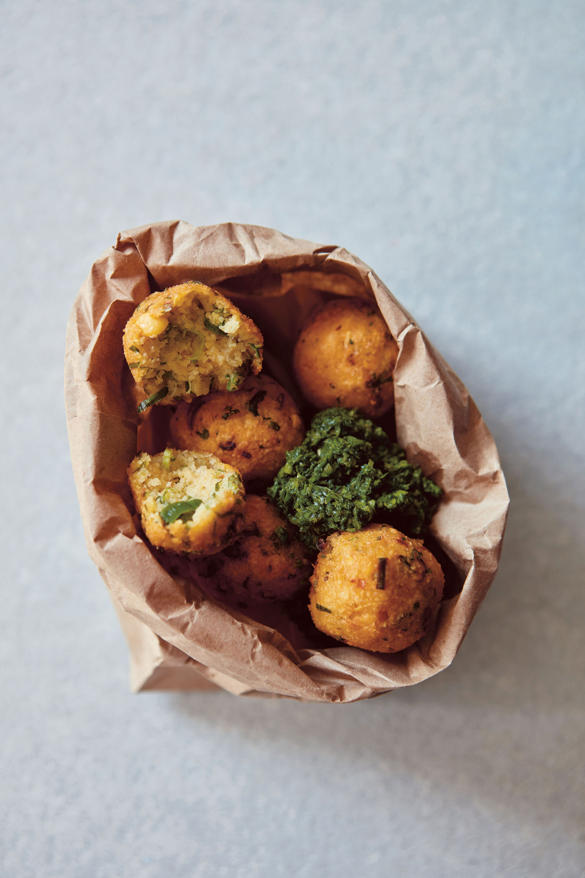 Chilli Dhal Fritters