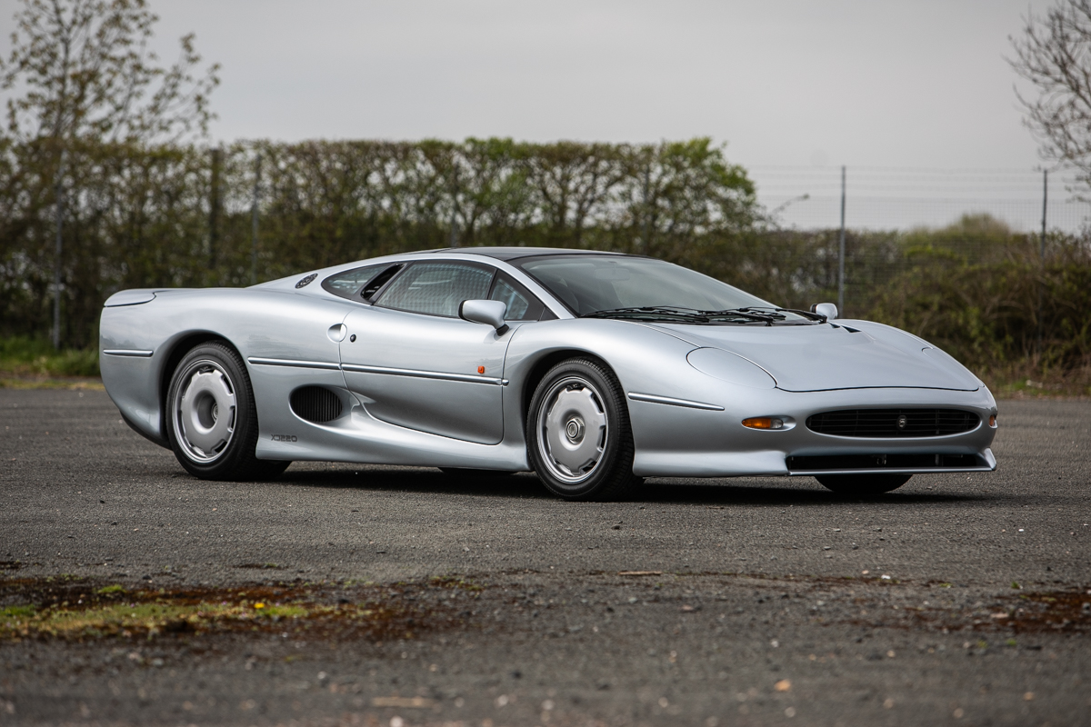 The XJ220 took the crown as the fastest production car for some time