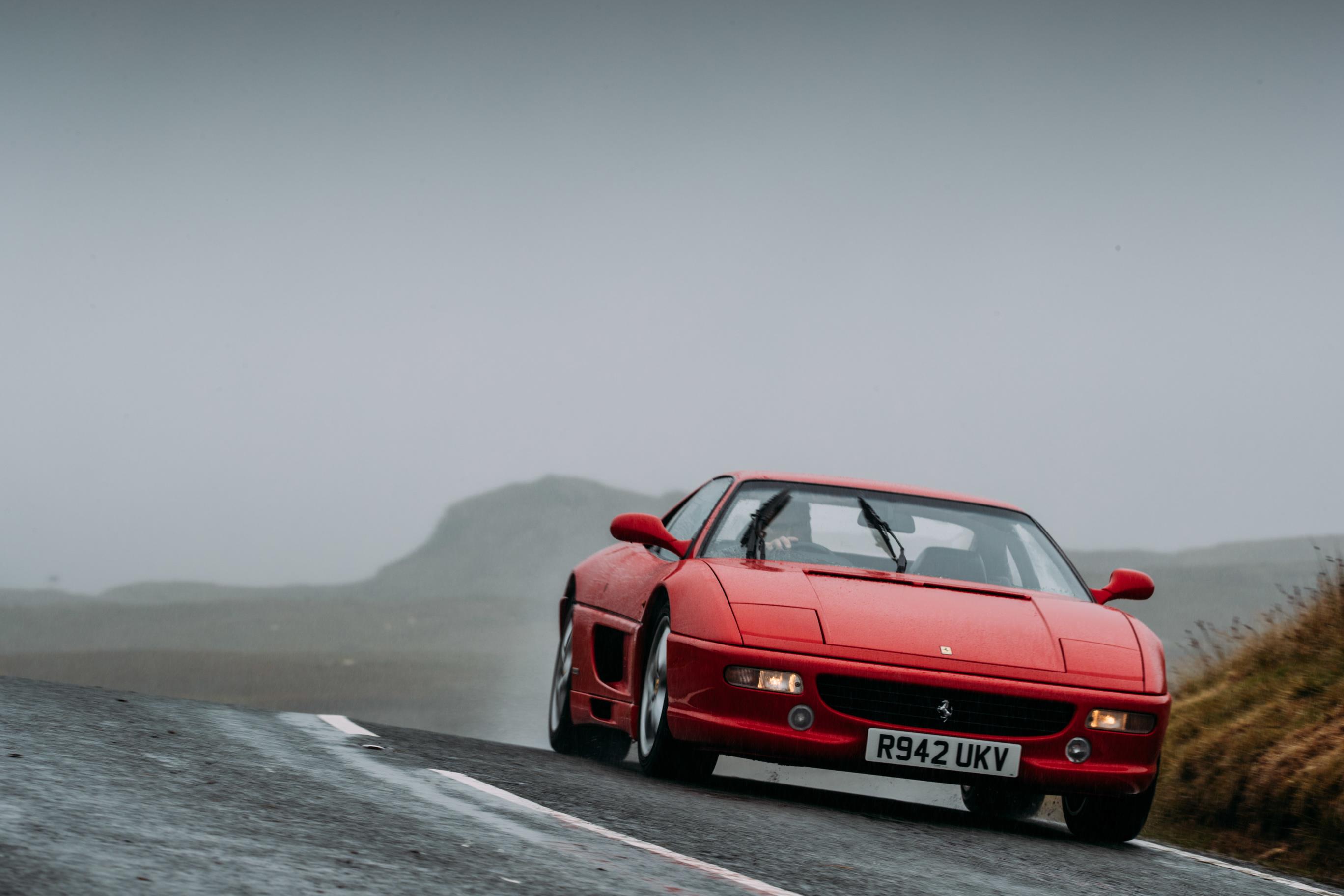 The F355 was the first in a new line of Ferrari models