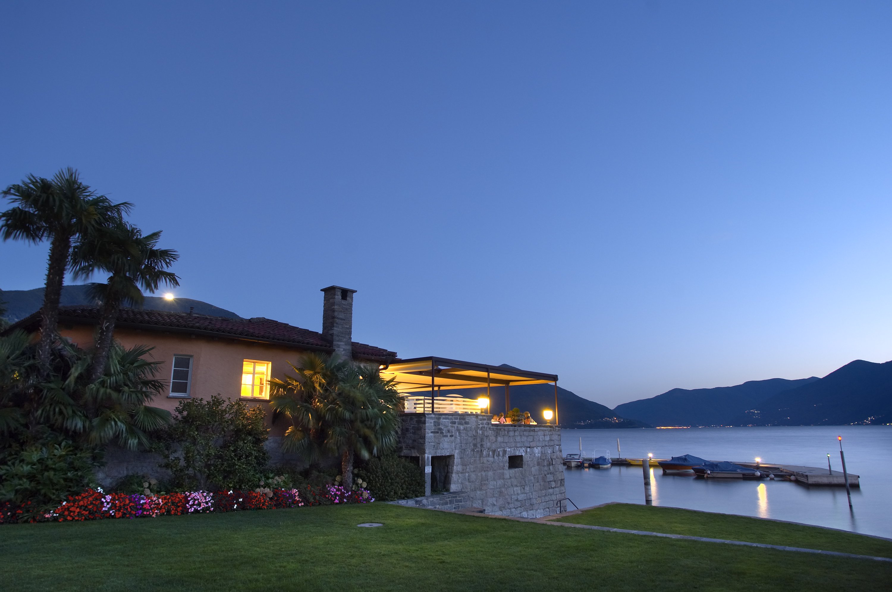 Hotel Eden Roc's open air restaurant La Casetta. (Credit Hotel Eden Roc)