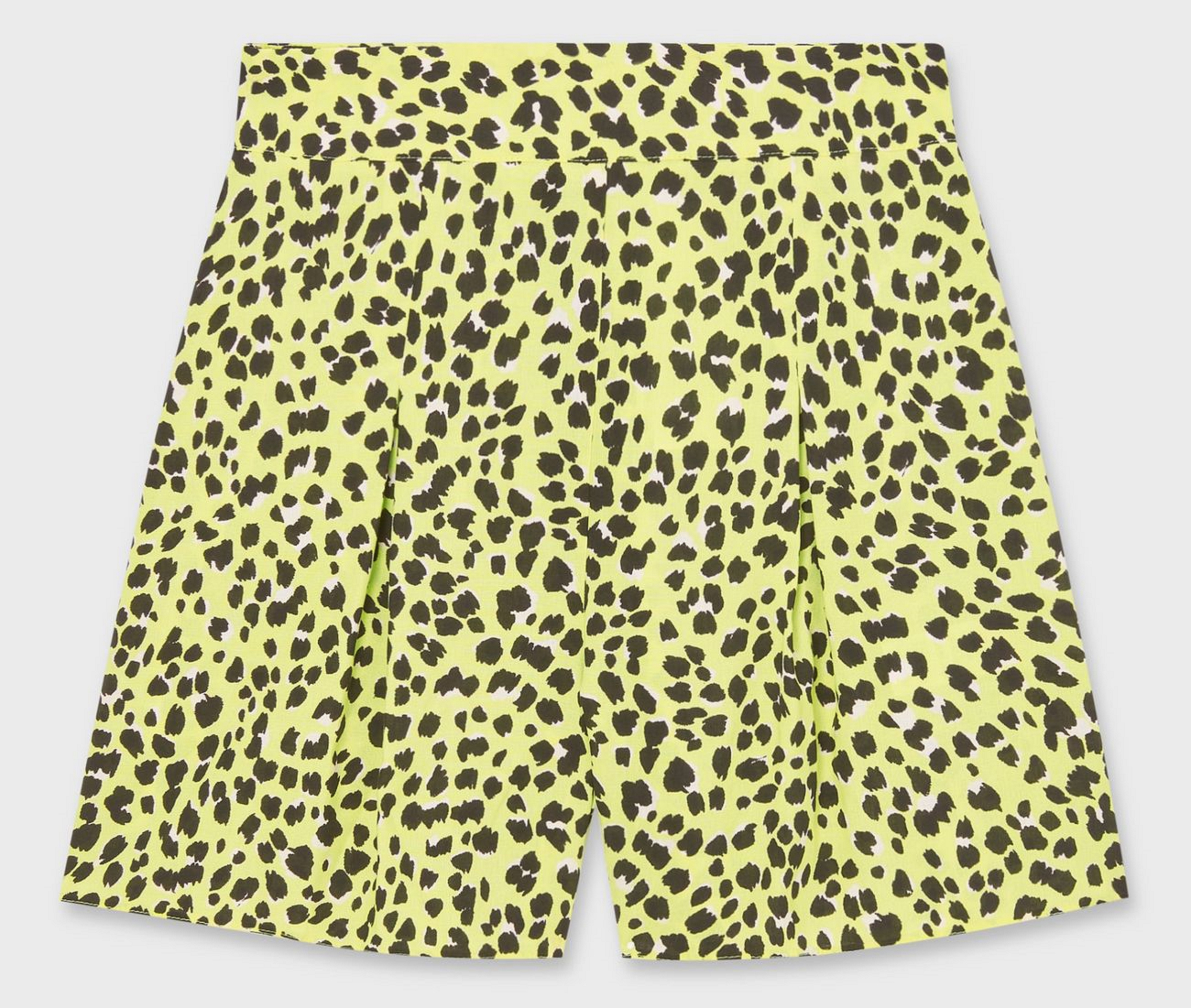 Miss Selfridge Neon Animal Print Shorts