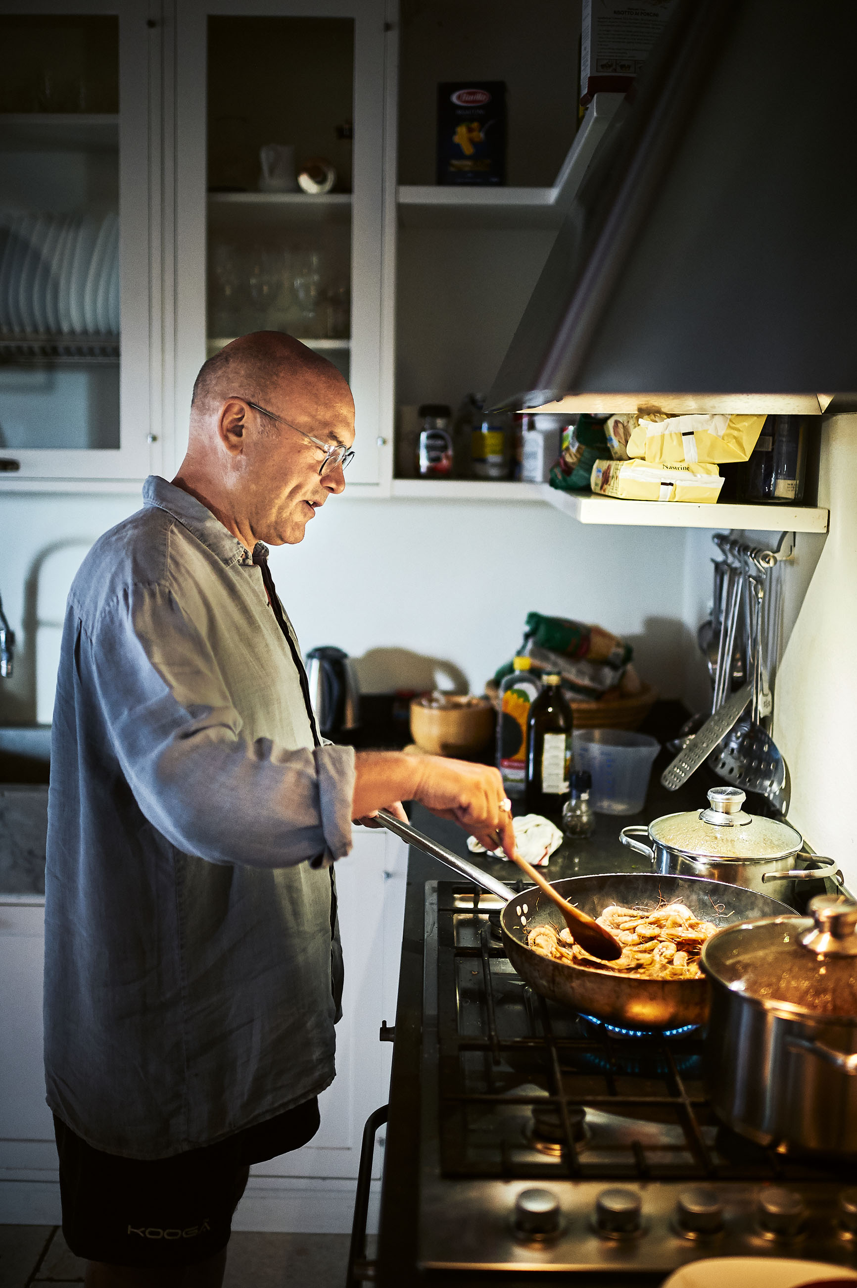 Gregg Wallace in the kitchen