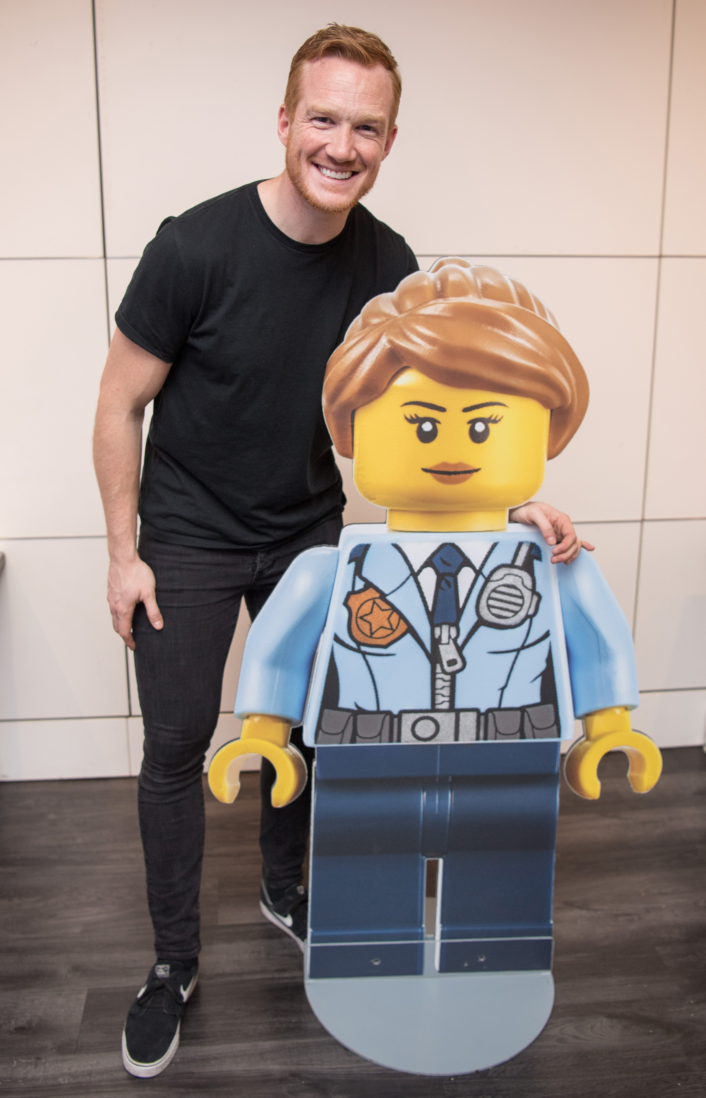 Greg Rutherford launching Lego City Hero campaign (Pinpep/PA)