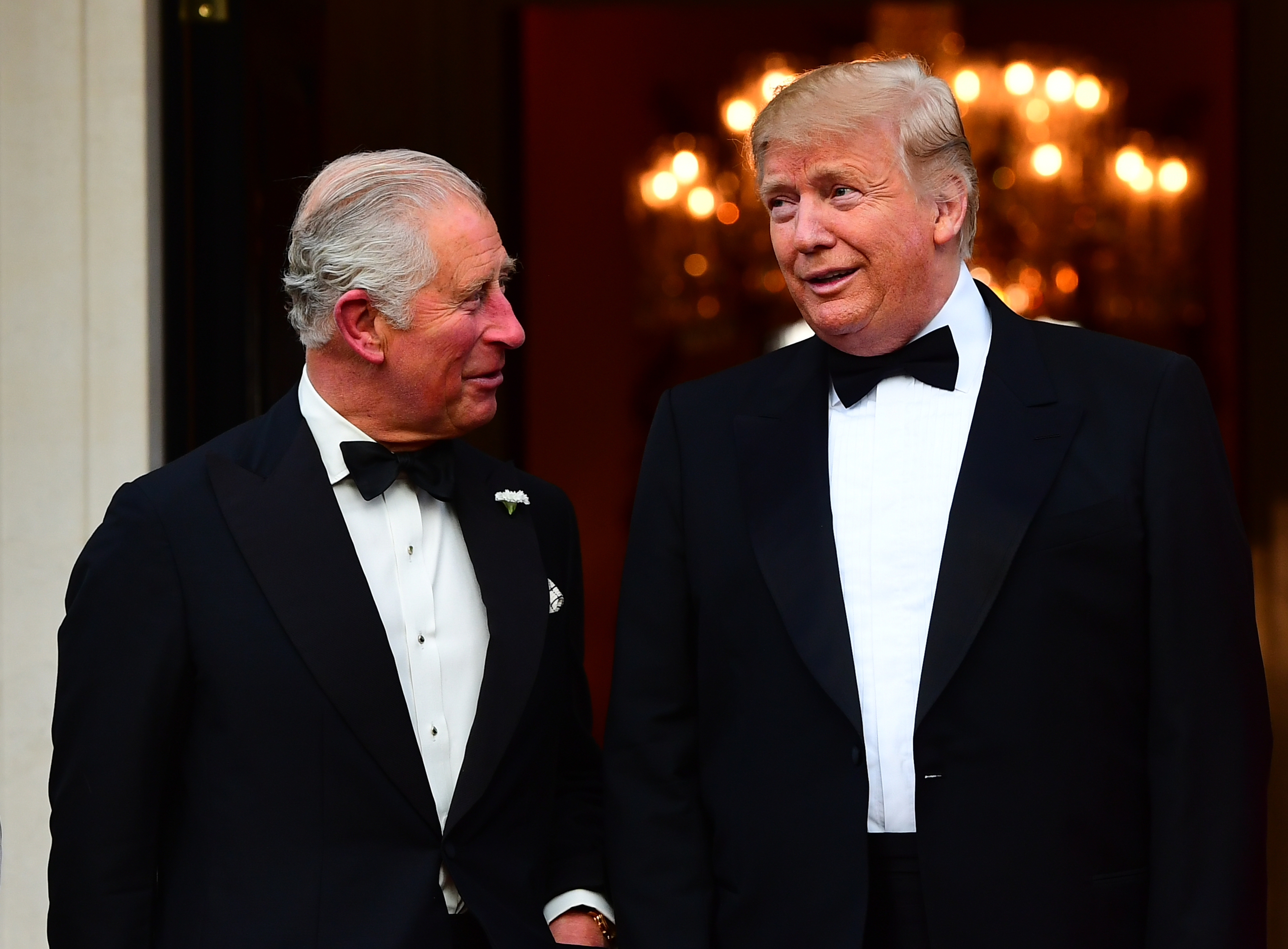 The Prince of Wales and Donald Trump