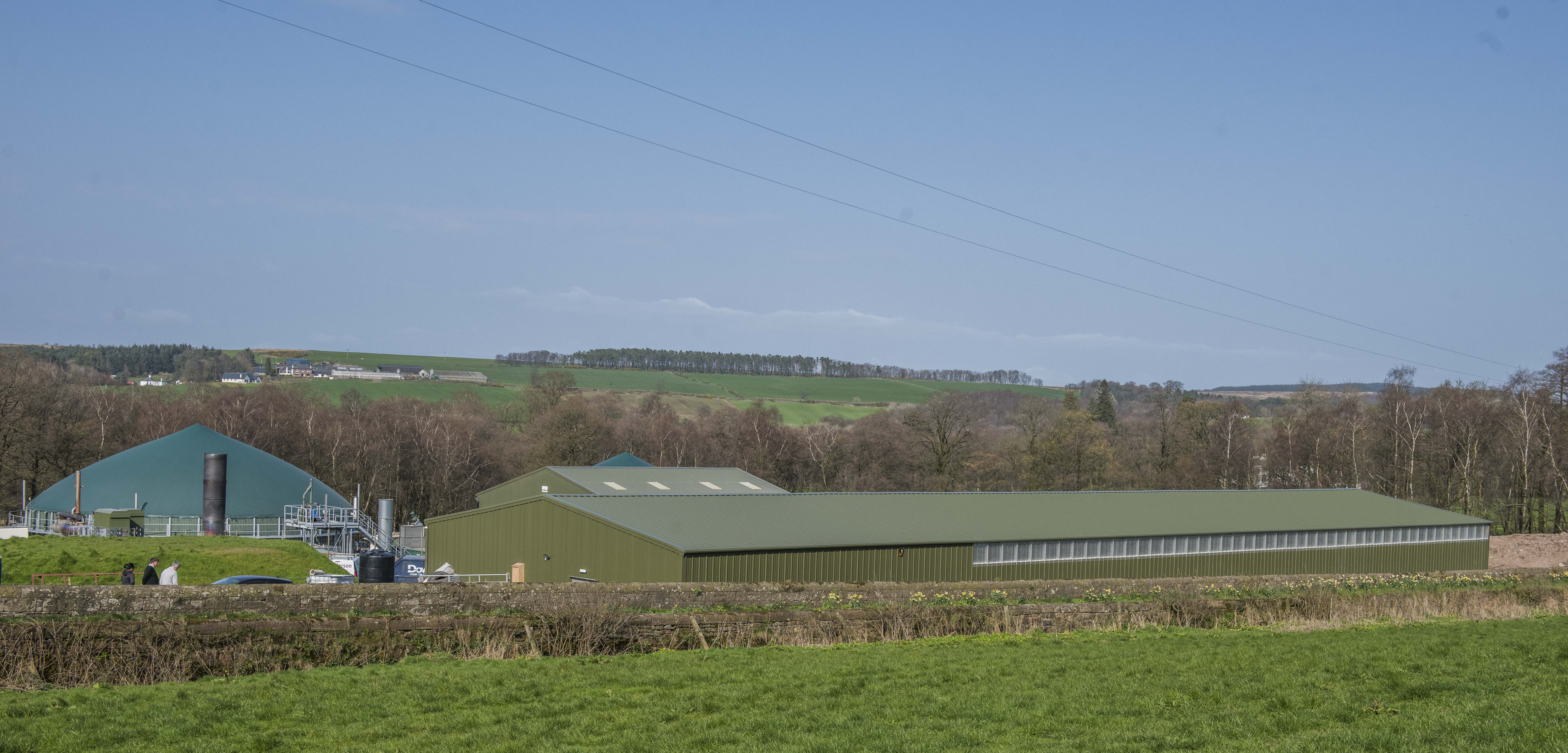 Prawn farm in Stirlingshire