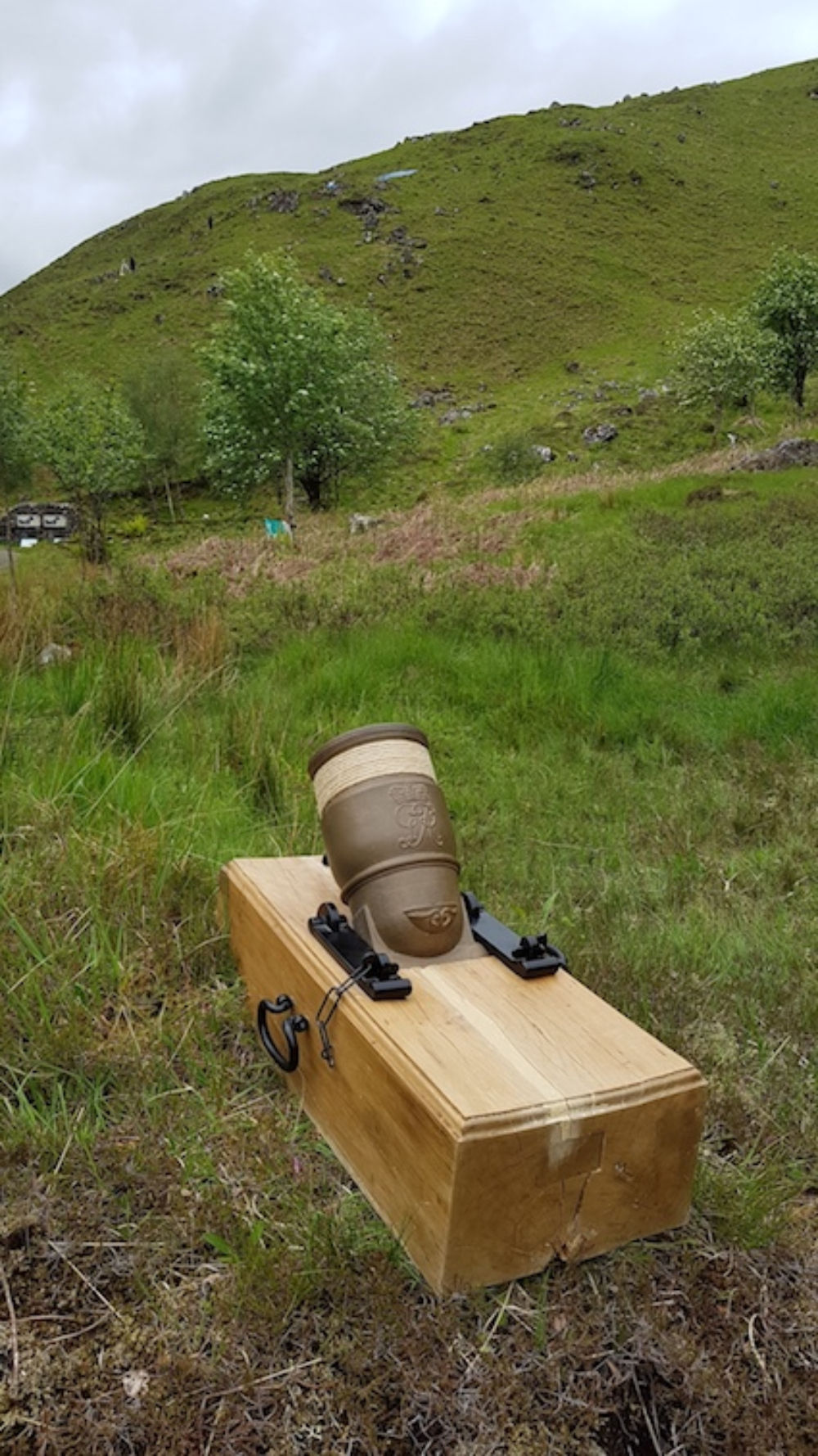 Replica coehorn mortar