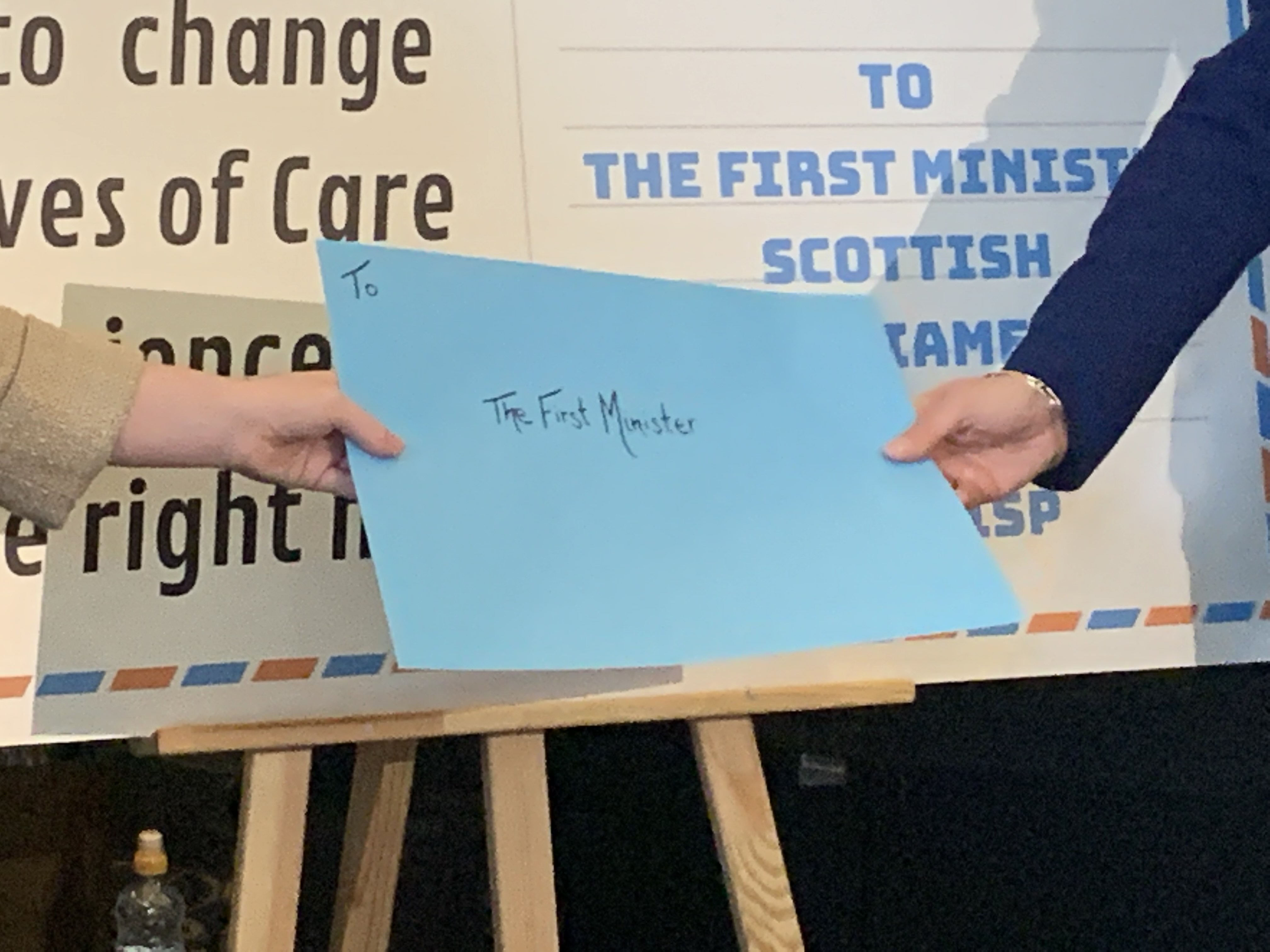 Young carers' letter to Nicola Sturgeon