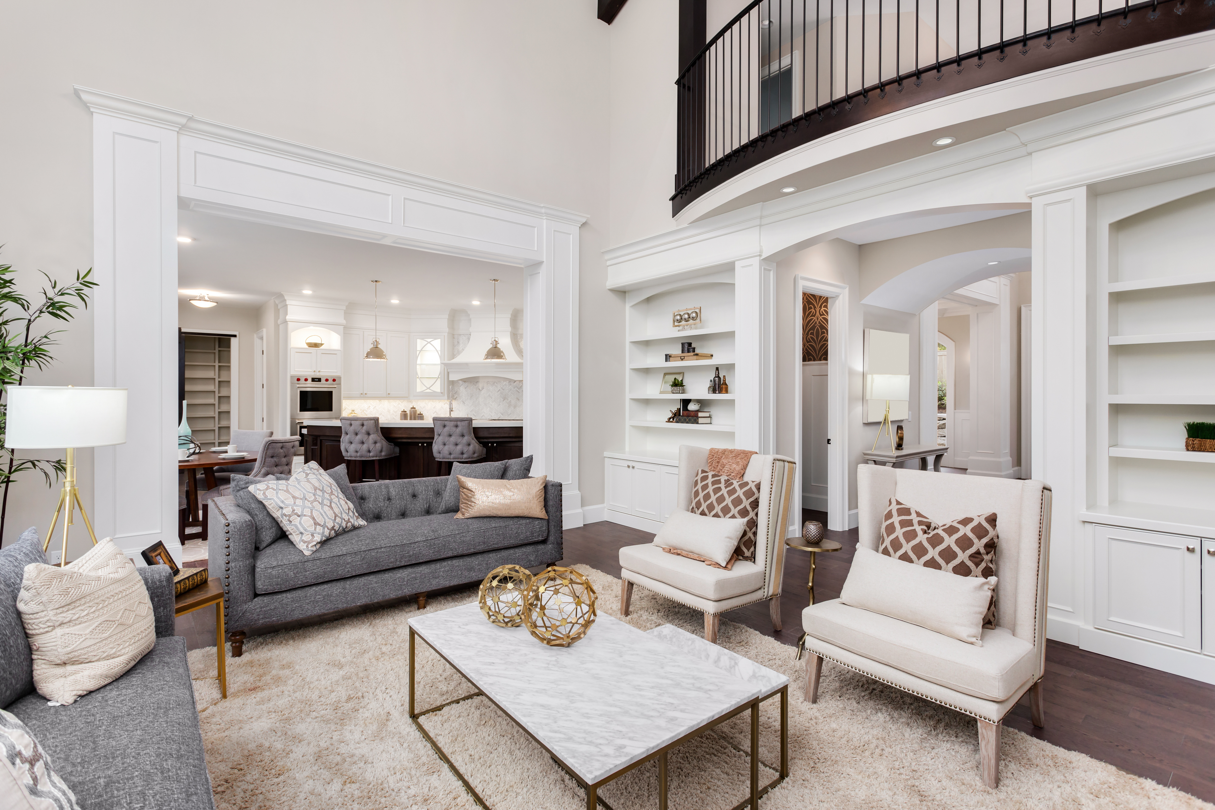 Open plan house