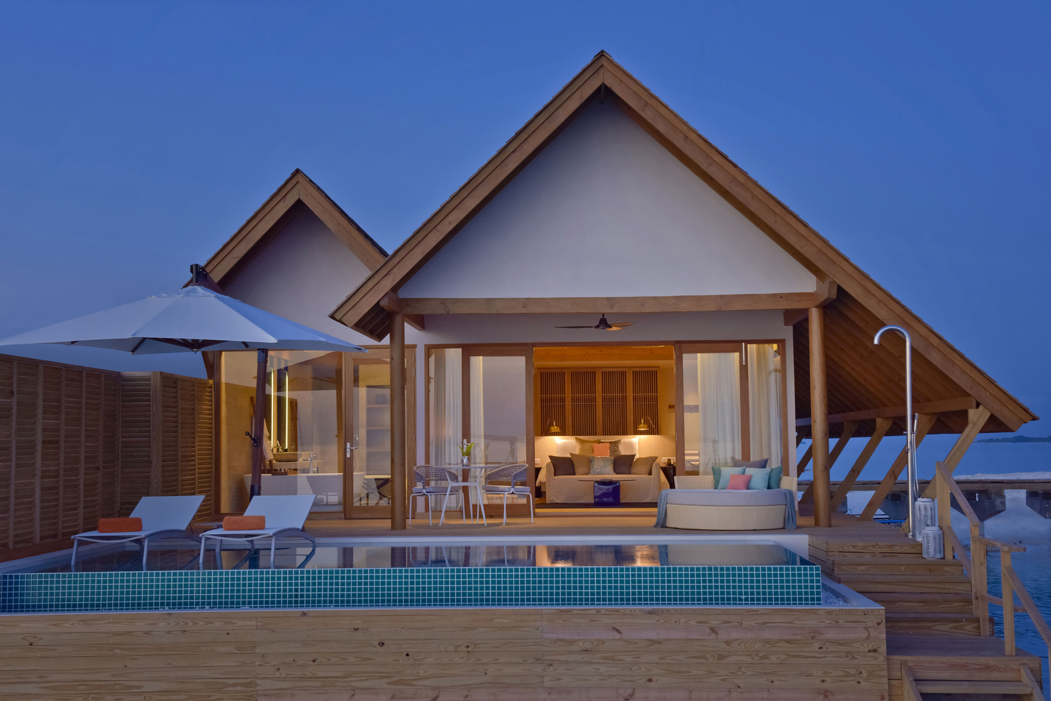 Ocean Retreat with Pool, Faarufushi, Maldives (Universal Resorts/PA)