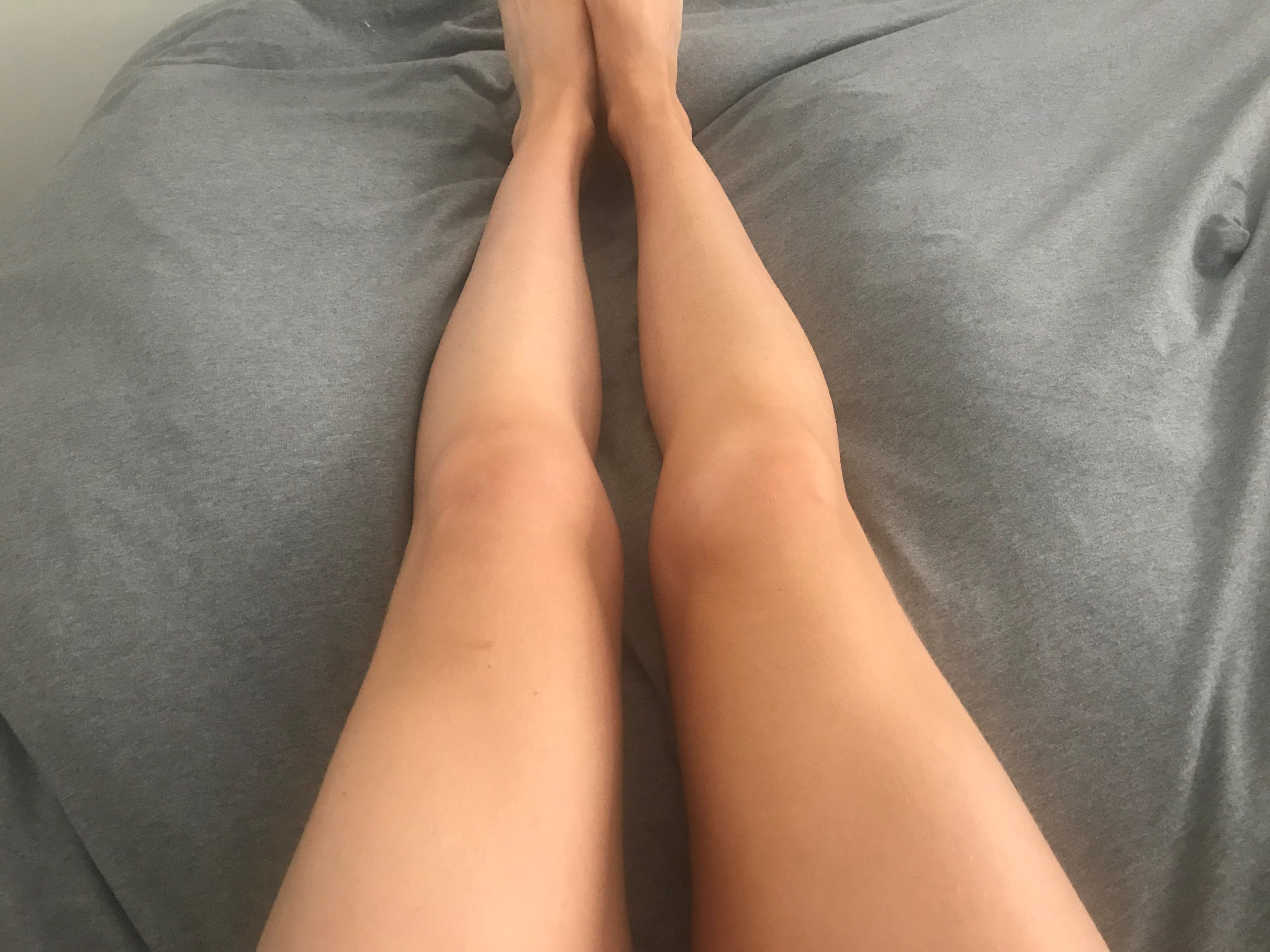 The morning after the first application