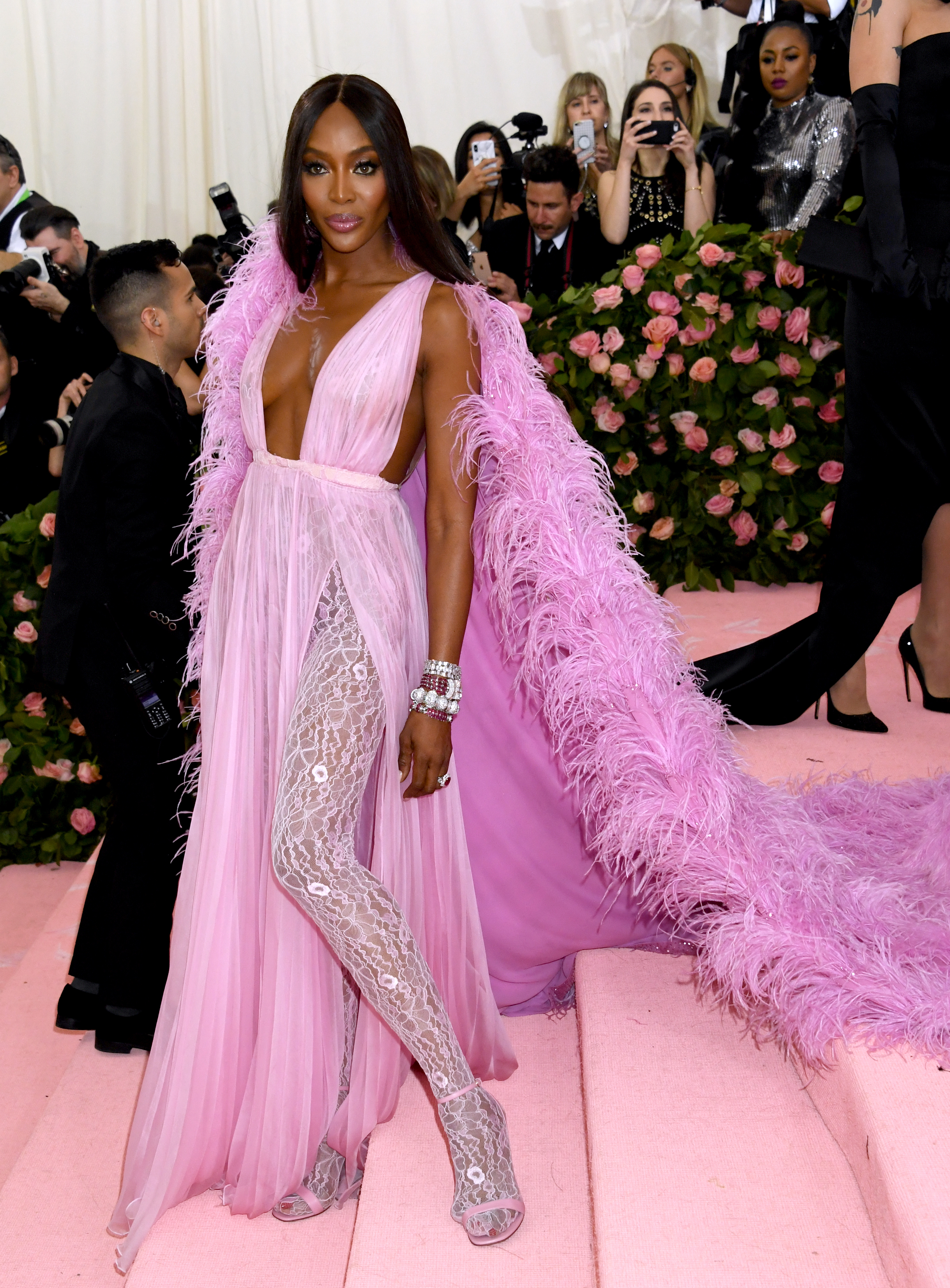 Naomi Campbell at this year's Met Gala