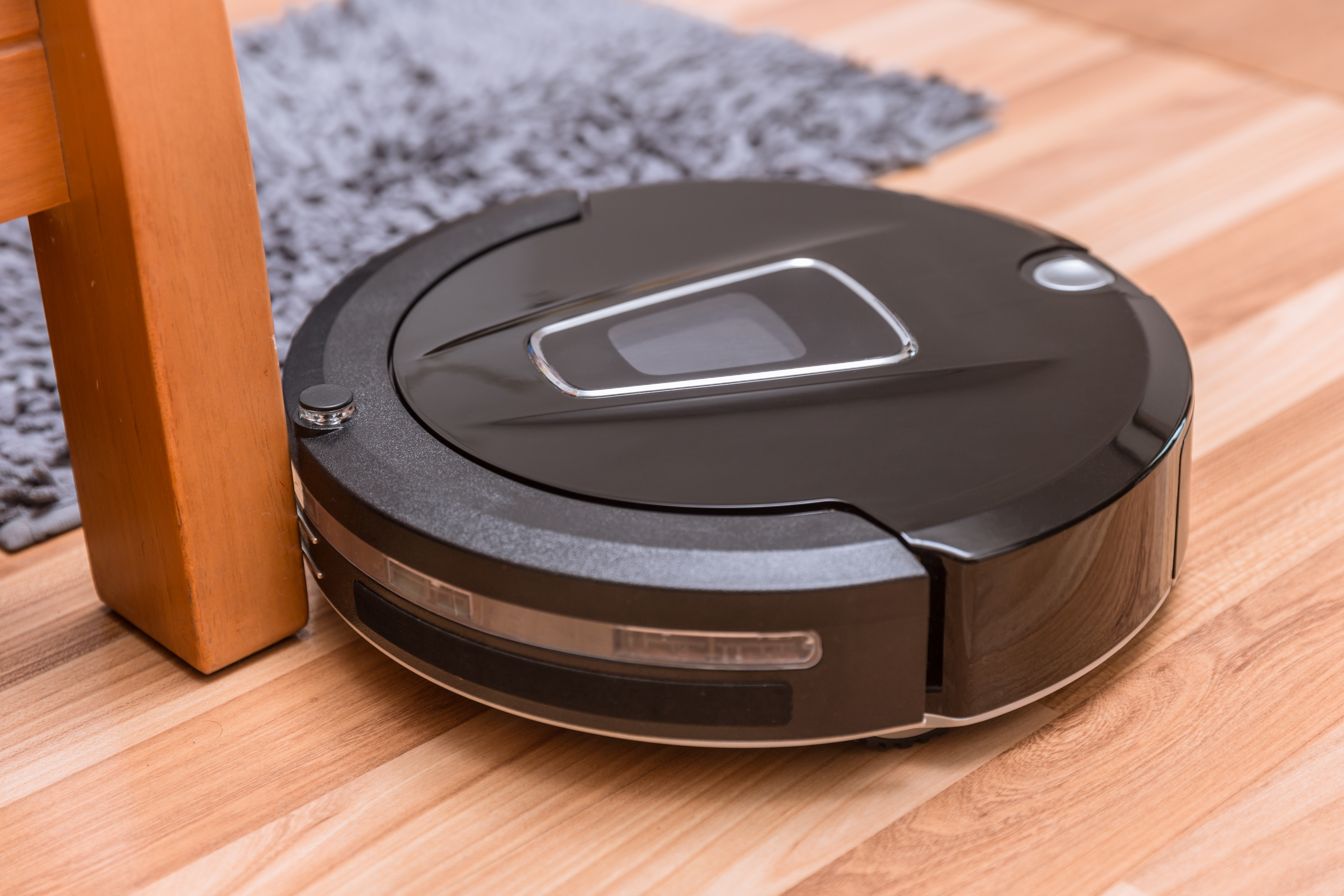 A robot vacuum cleaner