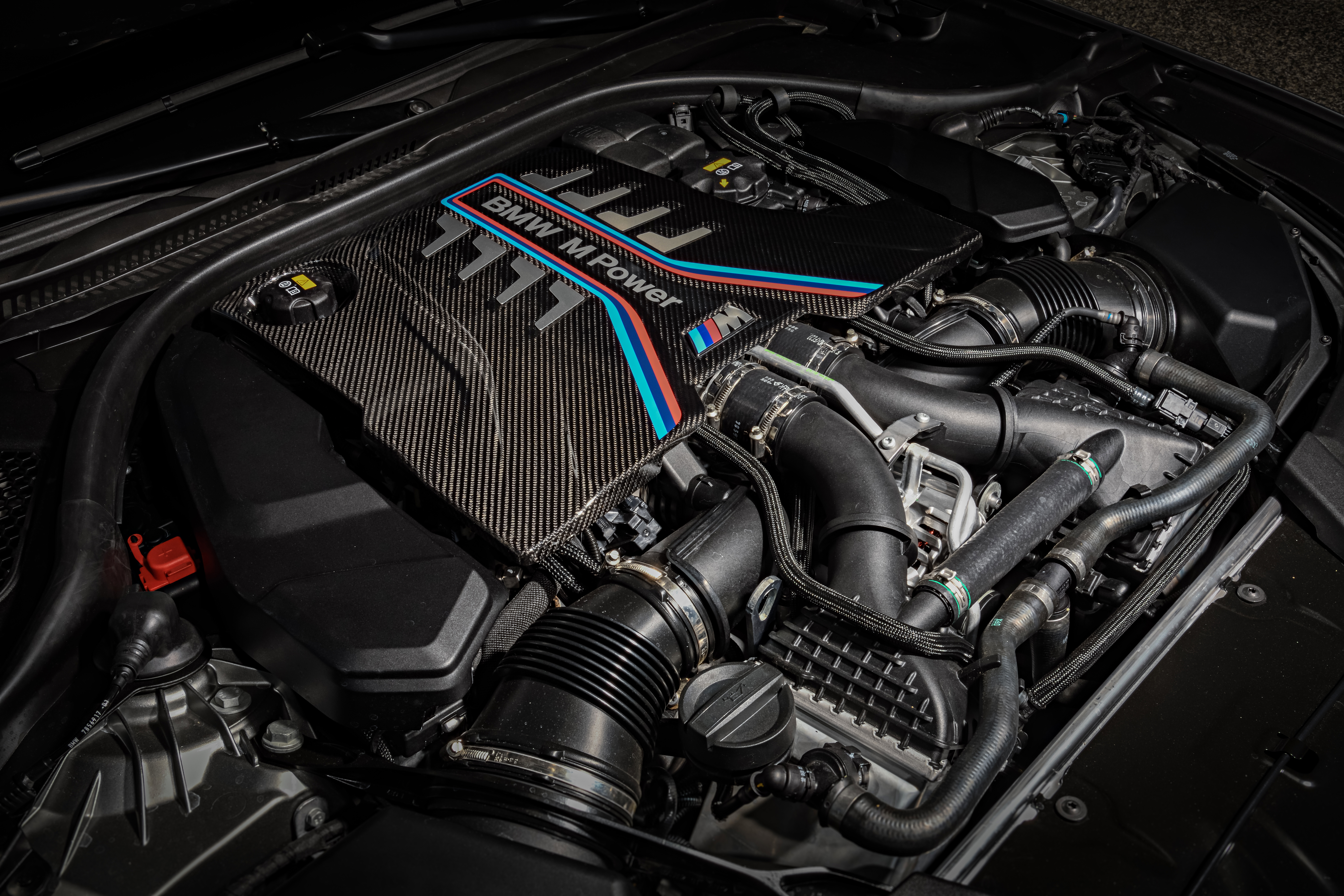 The 4.4-litre V8 produces 616bhp