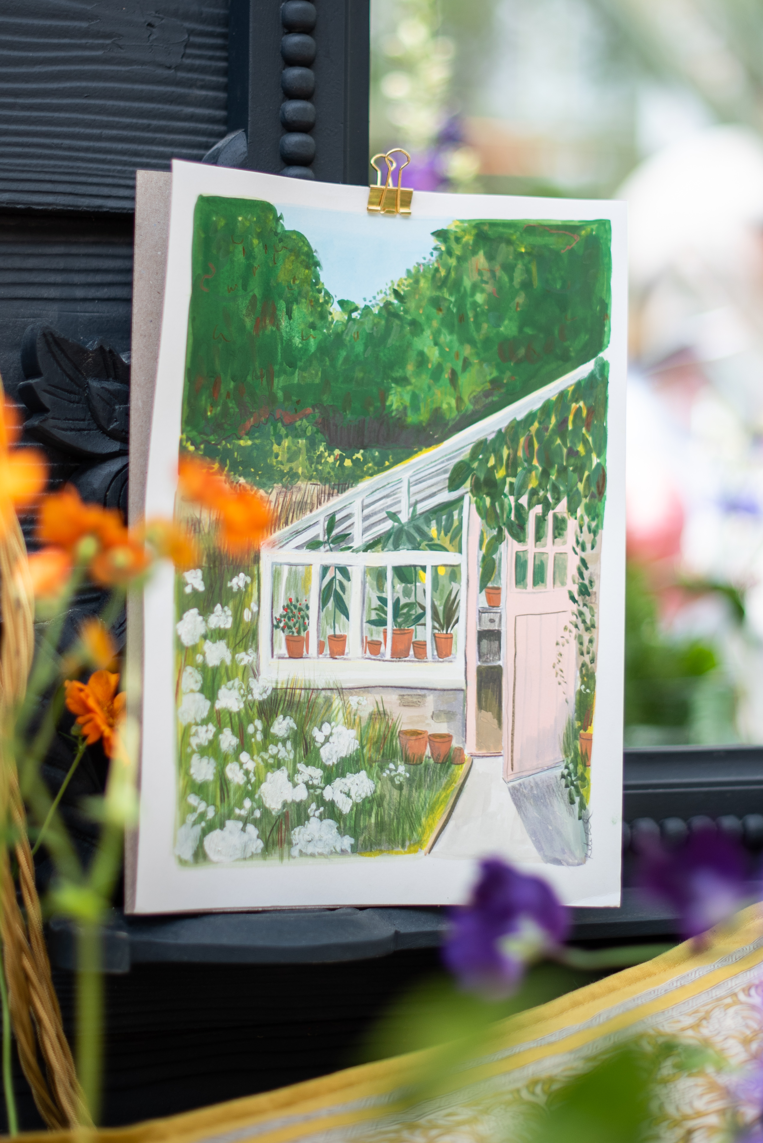 Become an artist in your greenhouse (Julia Currie Photography/PA)