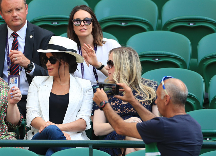 Meghan at Wimbledon