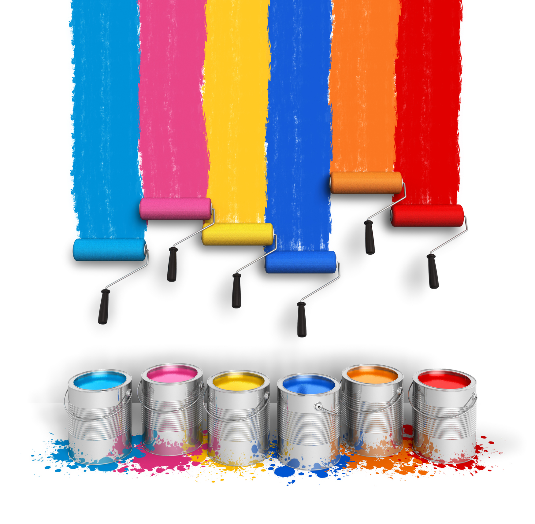 Take the guess work out of choosing a paint colour (iStock/PA)