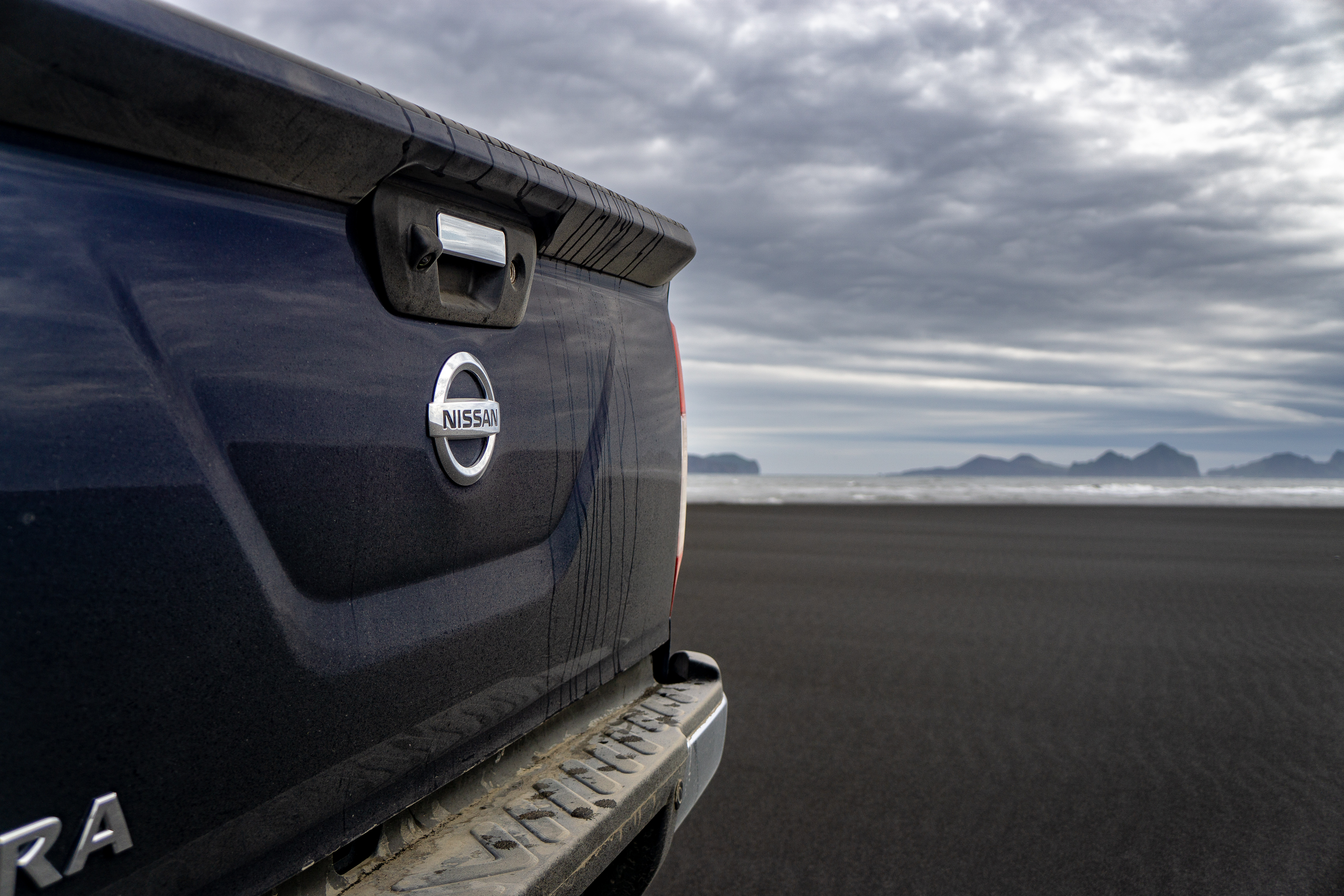 The Navara coped well with the wilds of Iceland