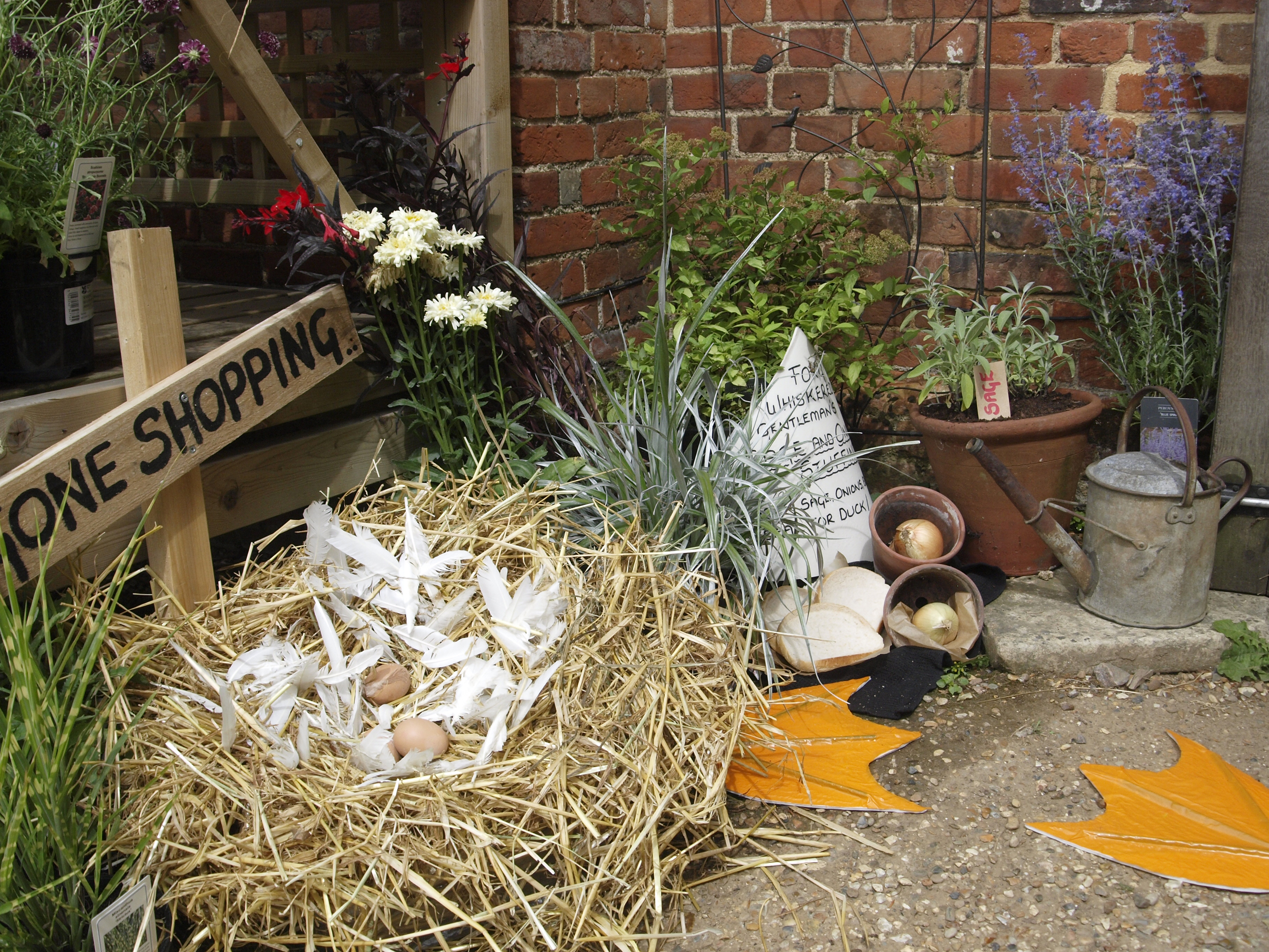 Jemima Puddle-Duck's nest at Melford Hall (National Trust Images/PA)