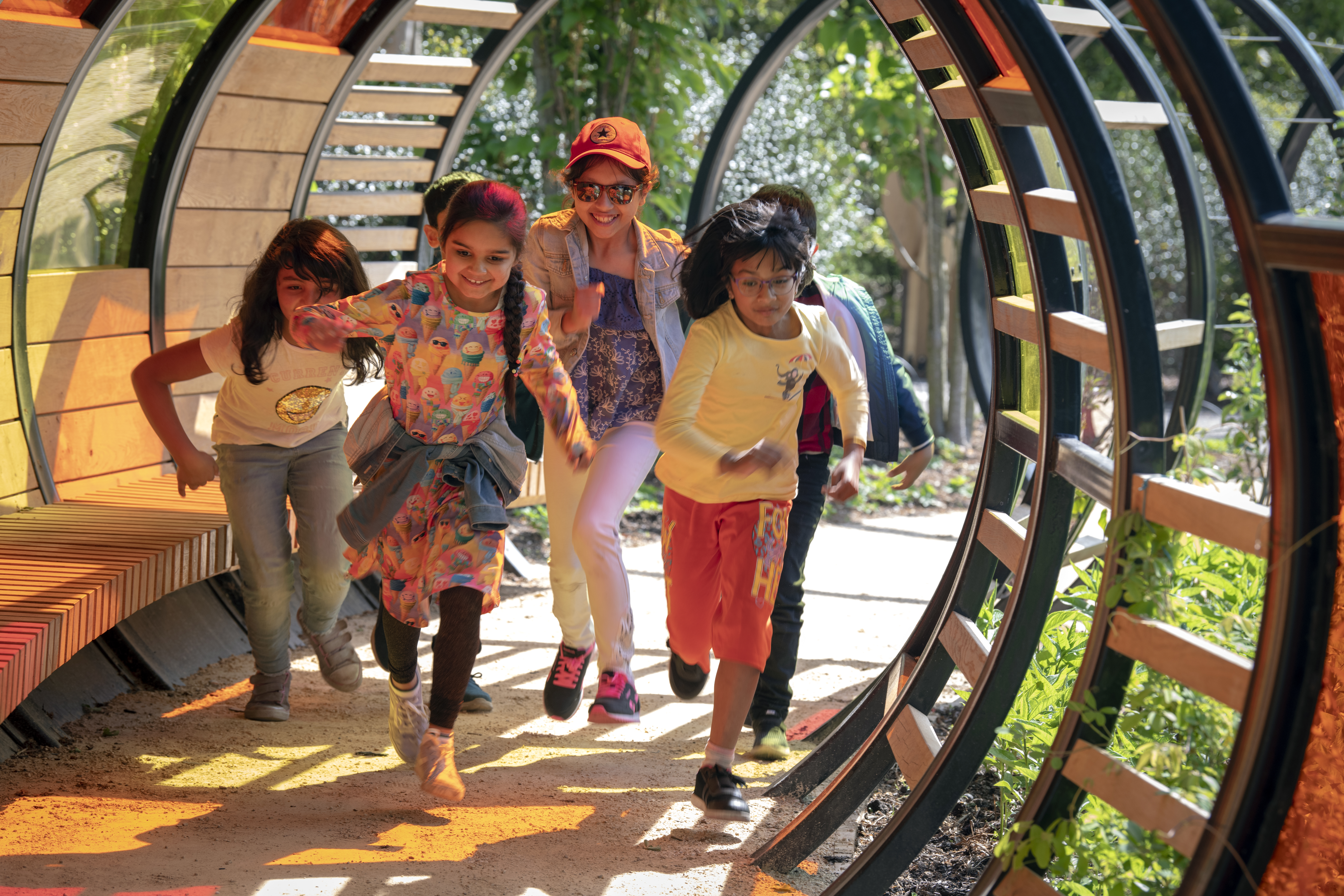 Children will have a blast exploring the new Children's Garden at Kew (Jeff Eden/RBG Kew/PA)
