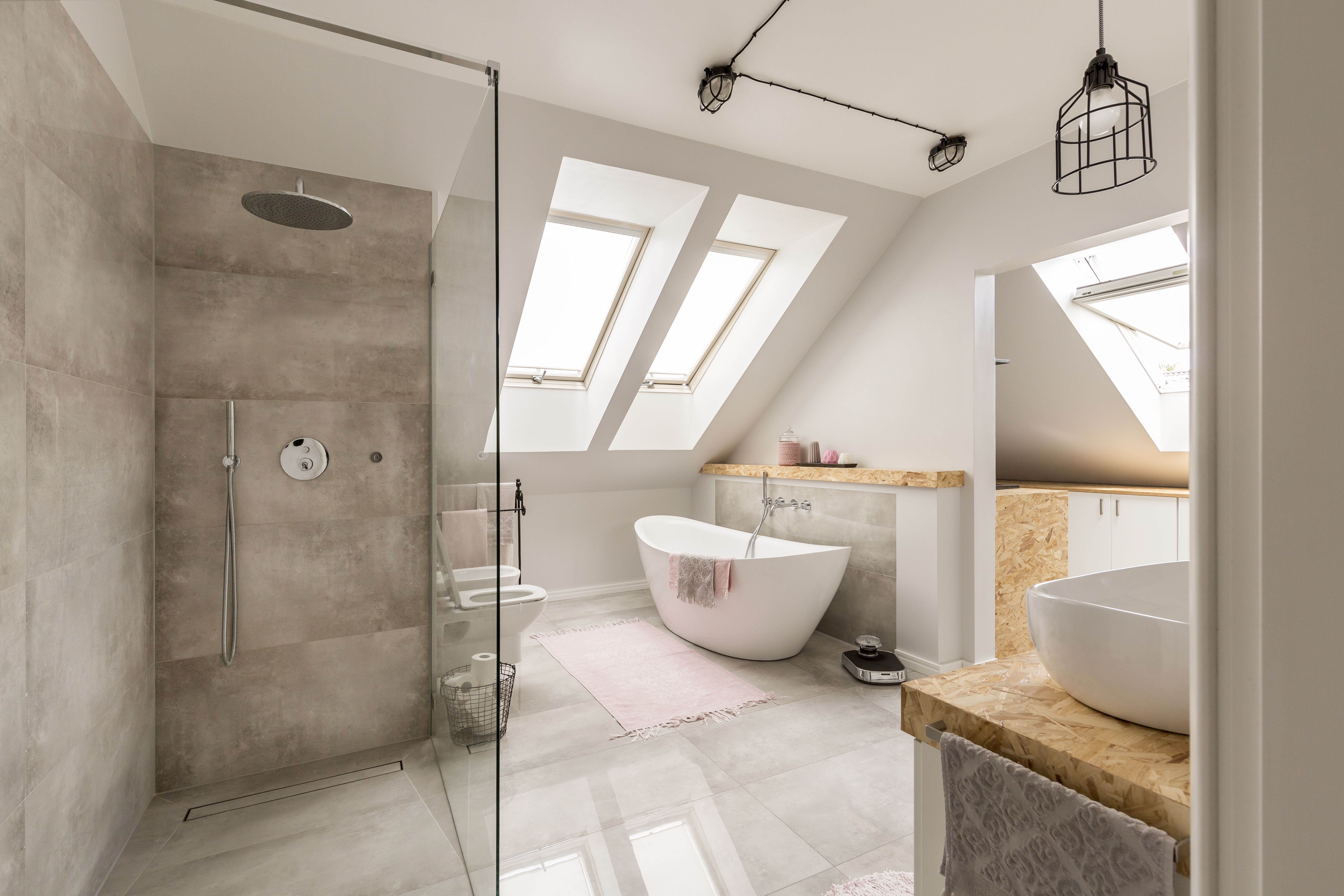 Minimalist bathroom