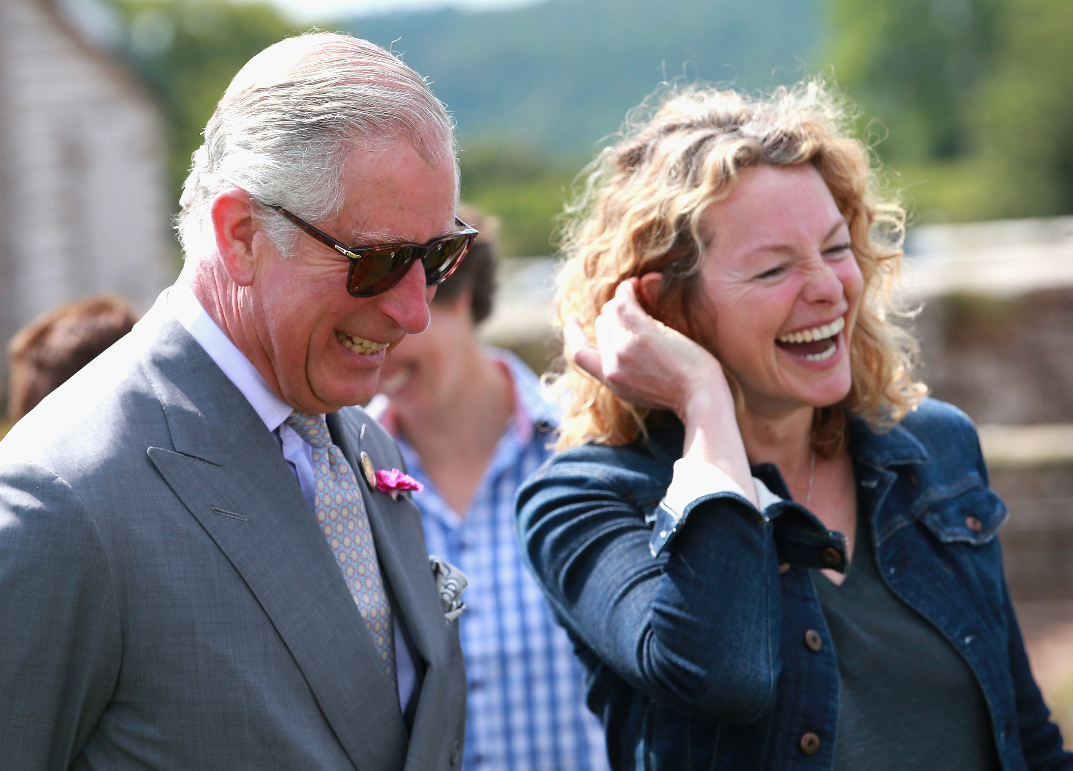 Kate Humble and Prince Charles