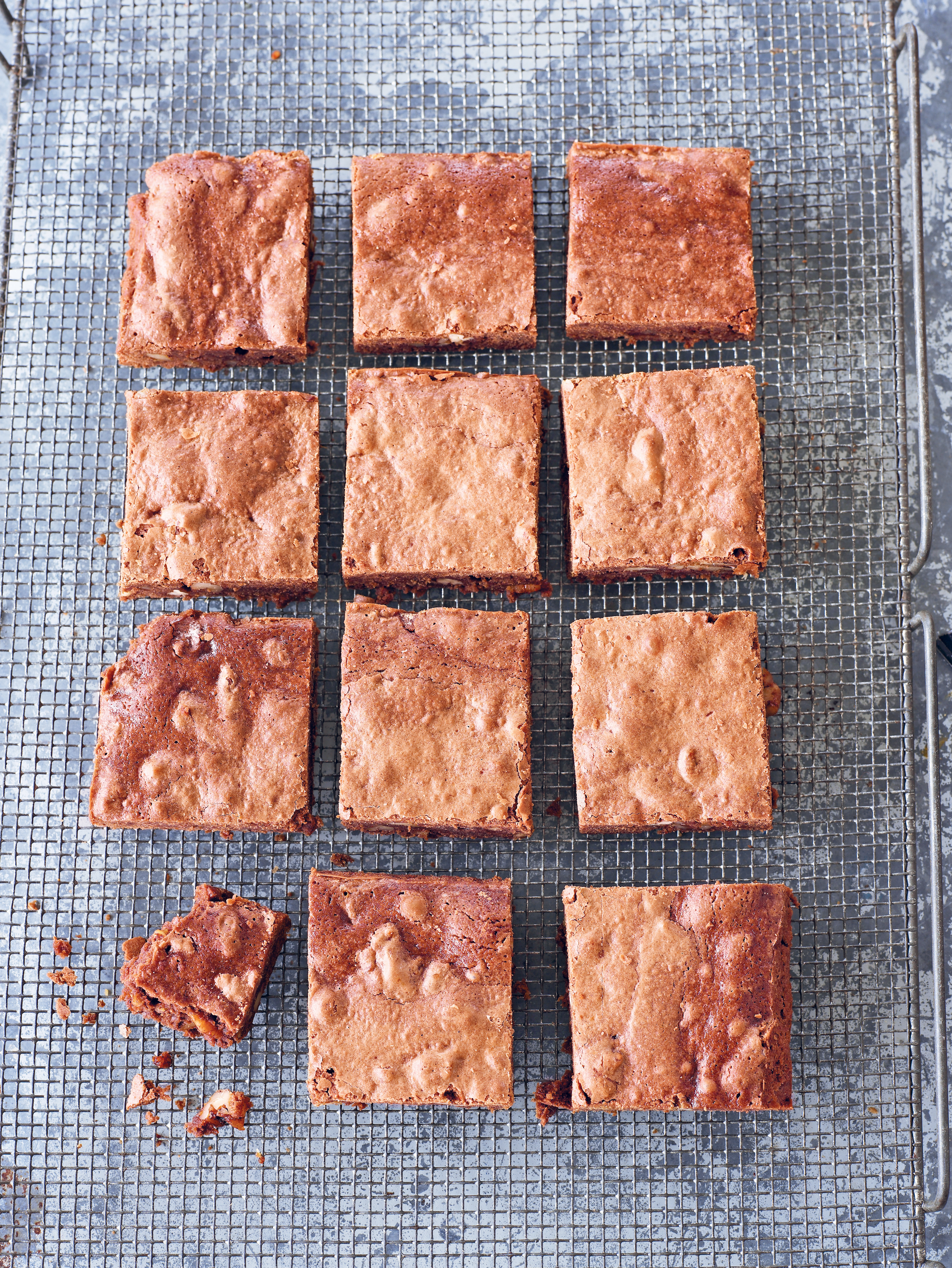 Chilli pecan brownies from The Red Hot Cookbook by Dan May (Ryland Peters & Small/PA)