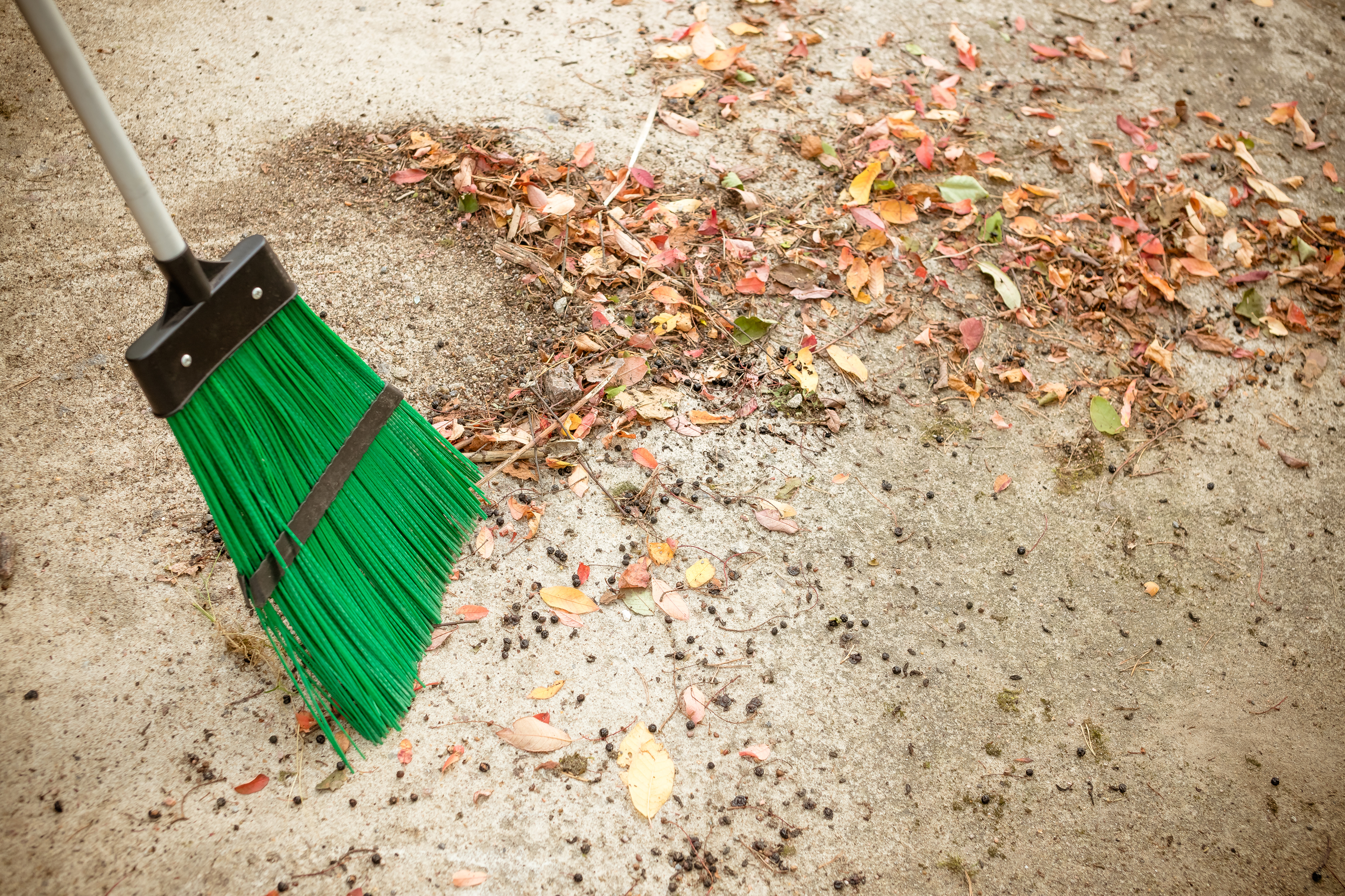 Give your patio a good sweep (iStock/PA)