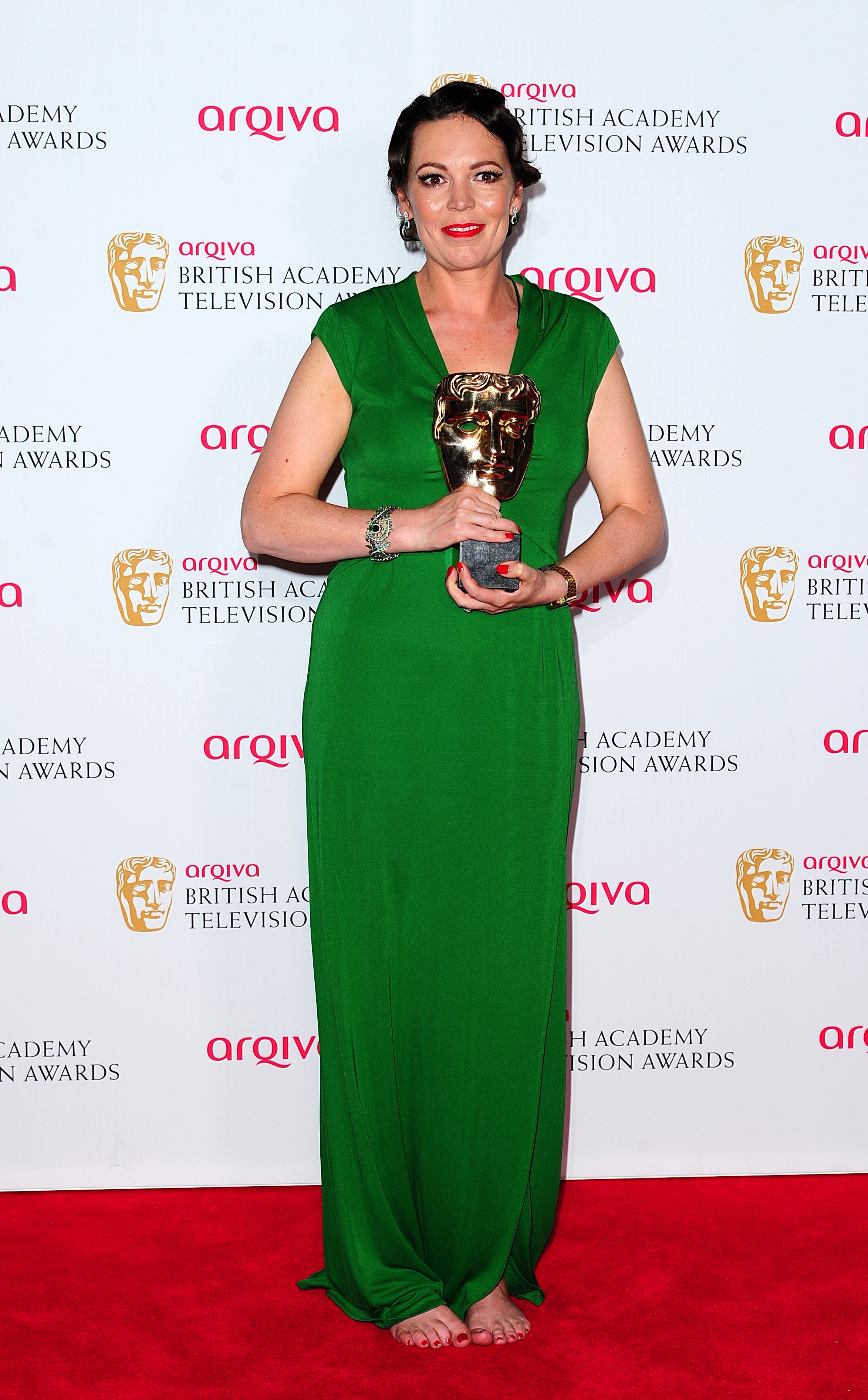 Olivia Colman won the BAFTA for best actress for Broadchurch in 2014