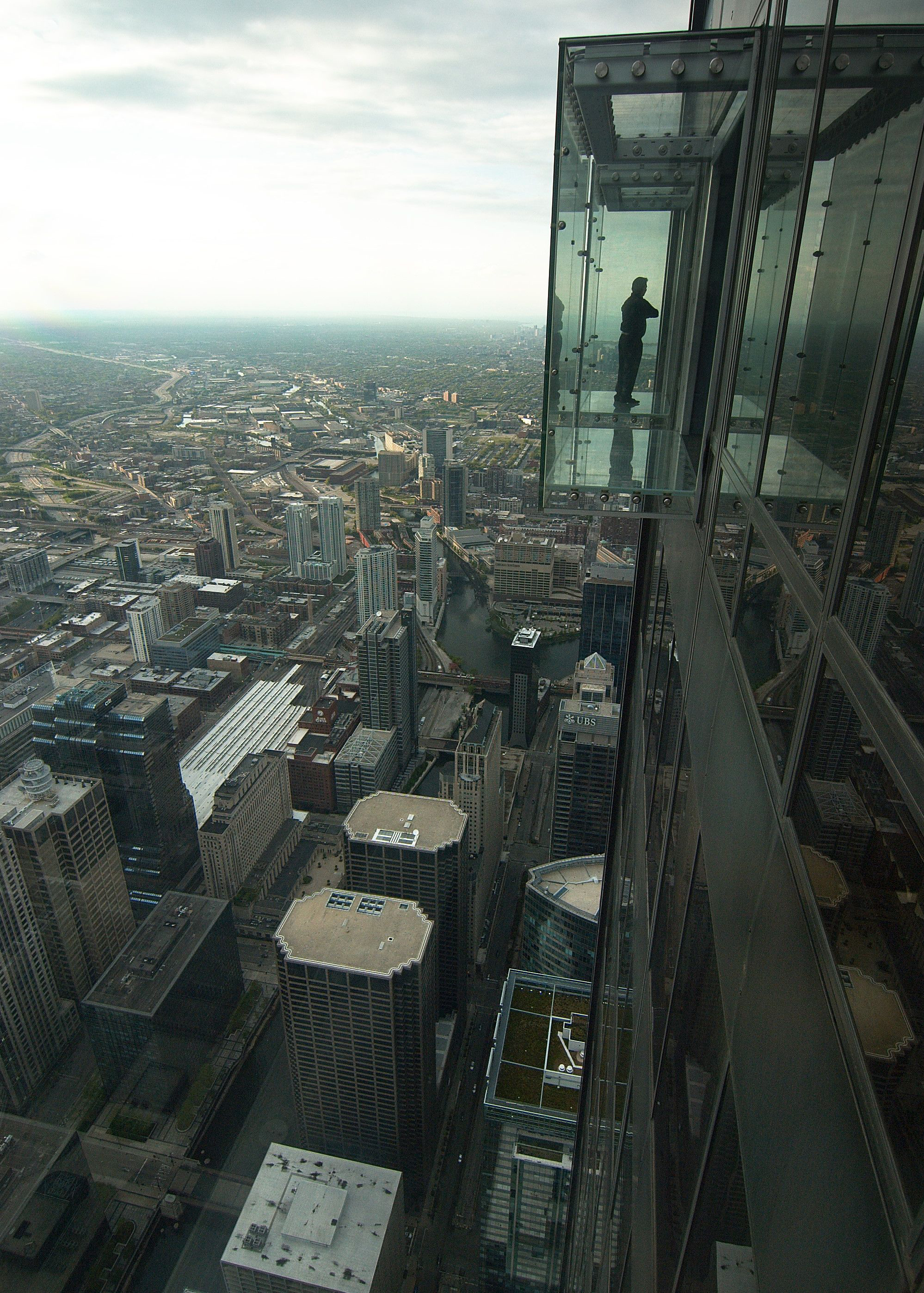 The SkyDeck platform on the Willis Tower (iStock/PA)
