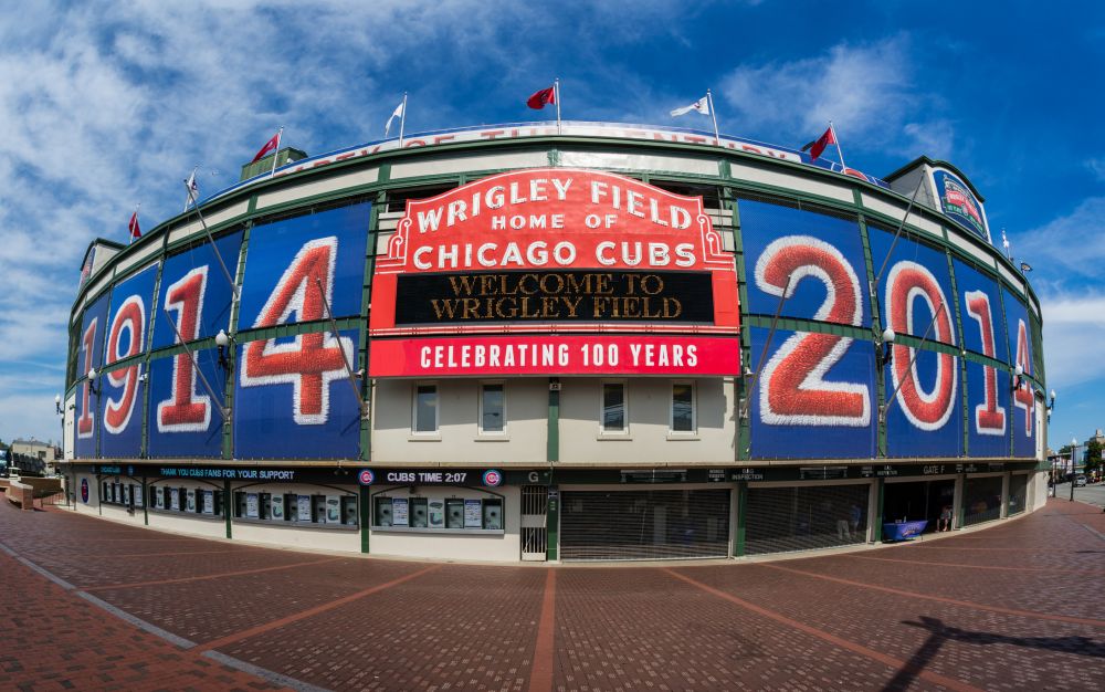 Entrance to Wrigley Field (iStock/PA)