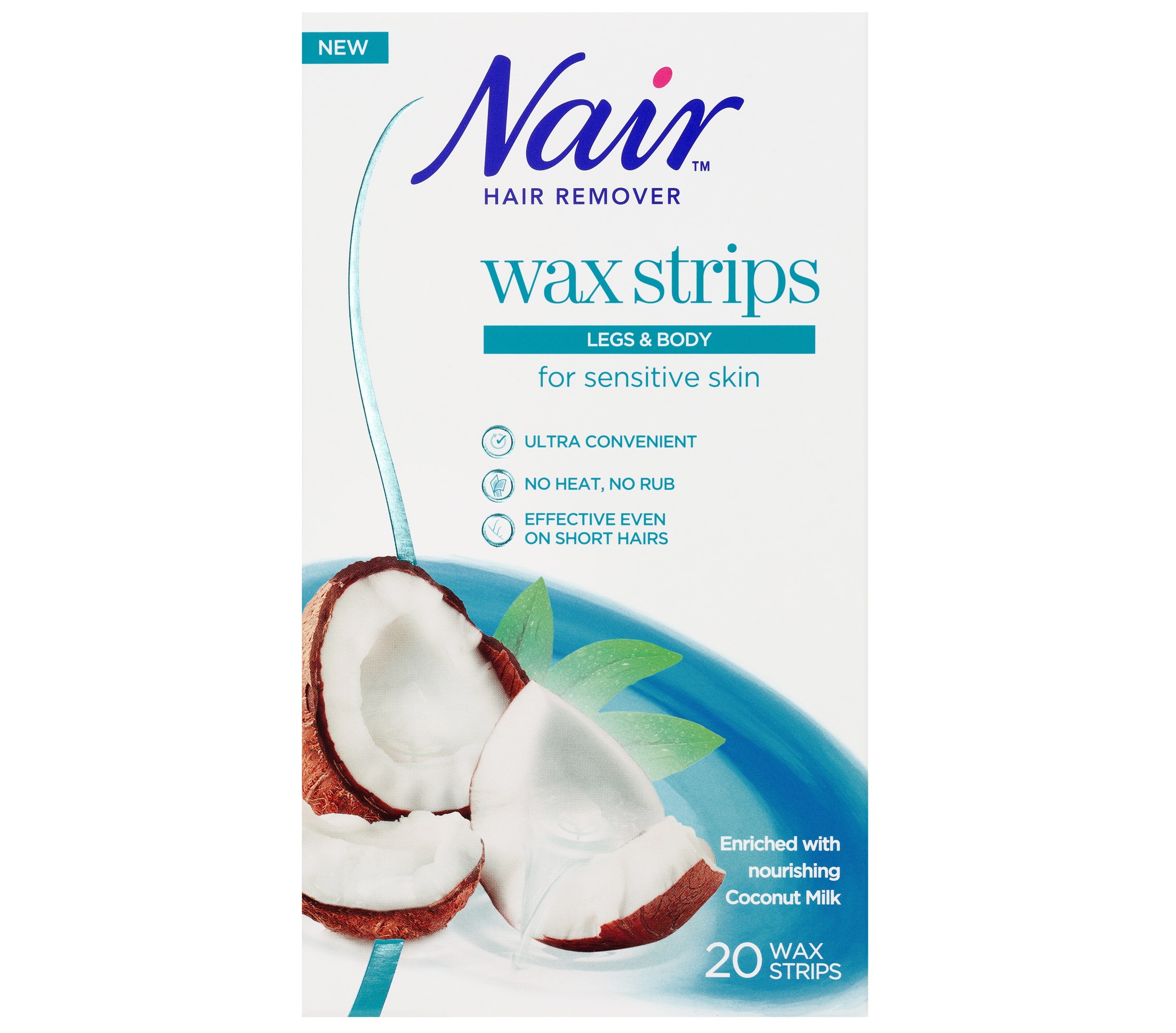 Nair Coconut Body Wax Strips