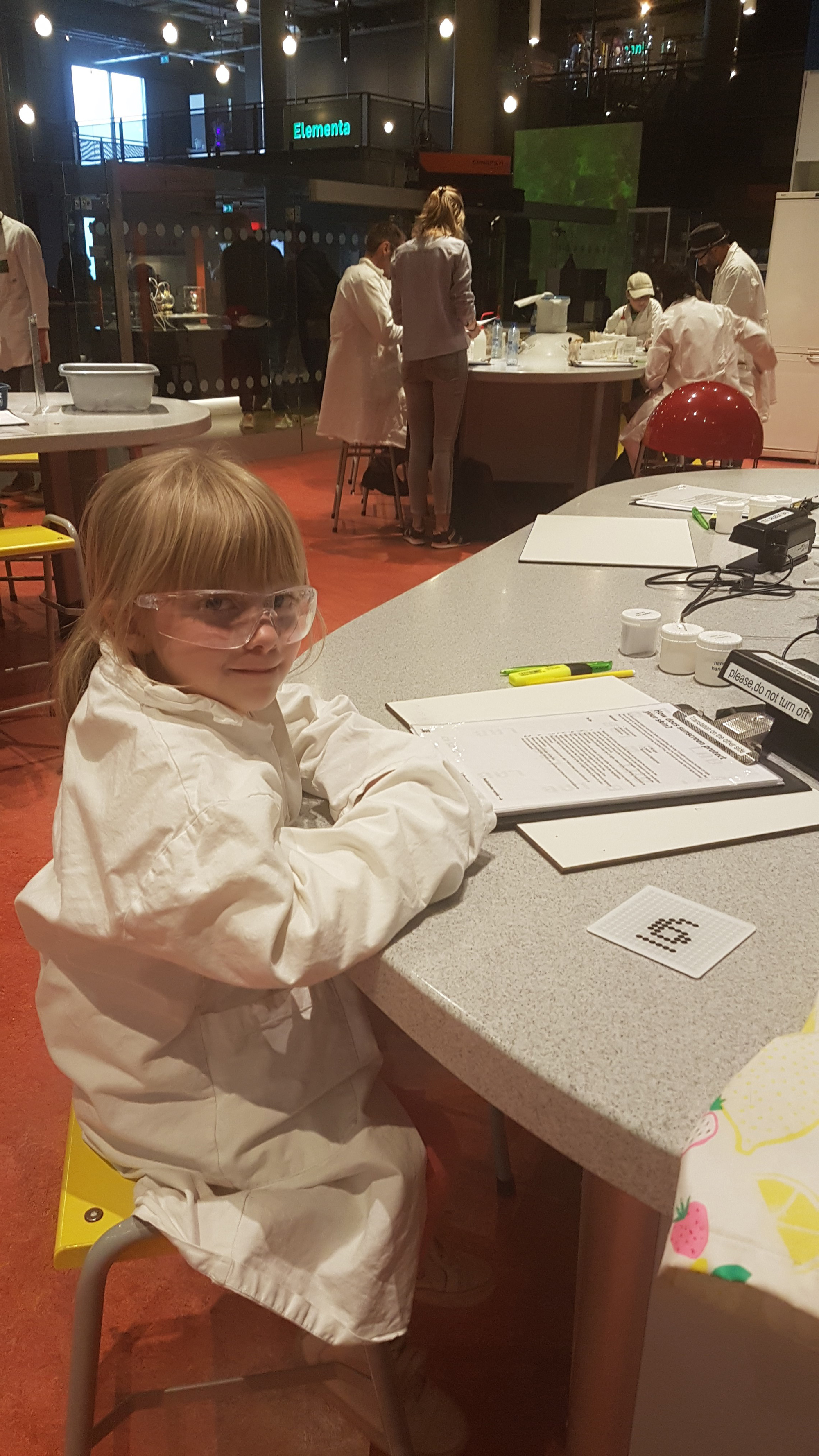 Jessica at the NEMO Science Museum (Kirsty Masterman/PA)