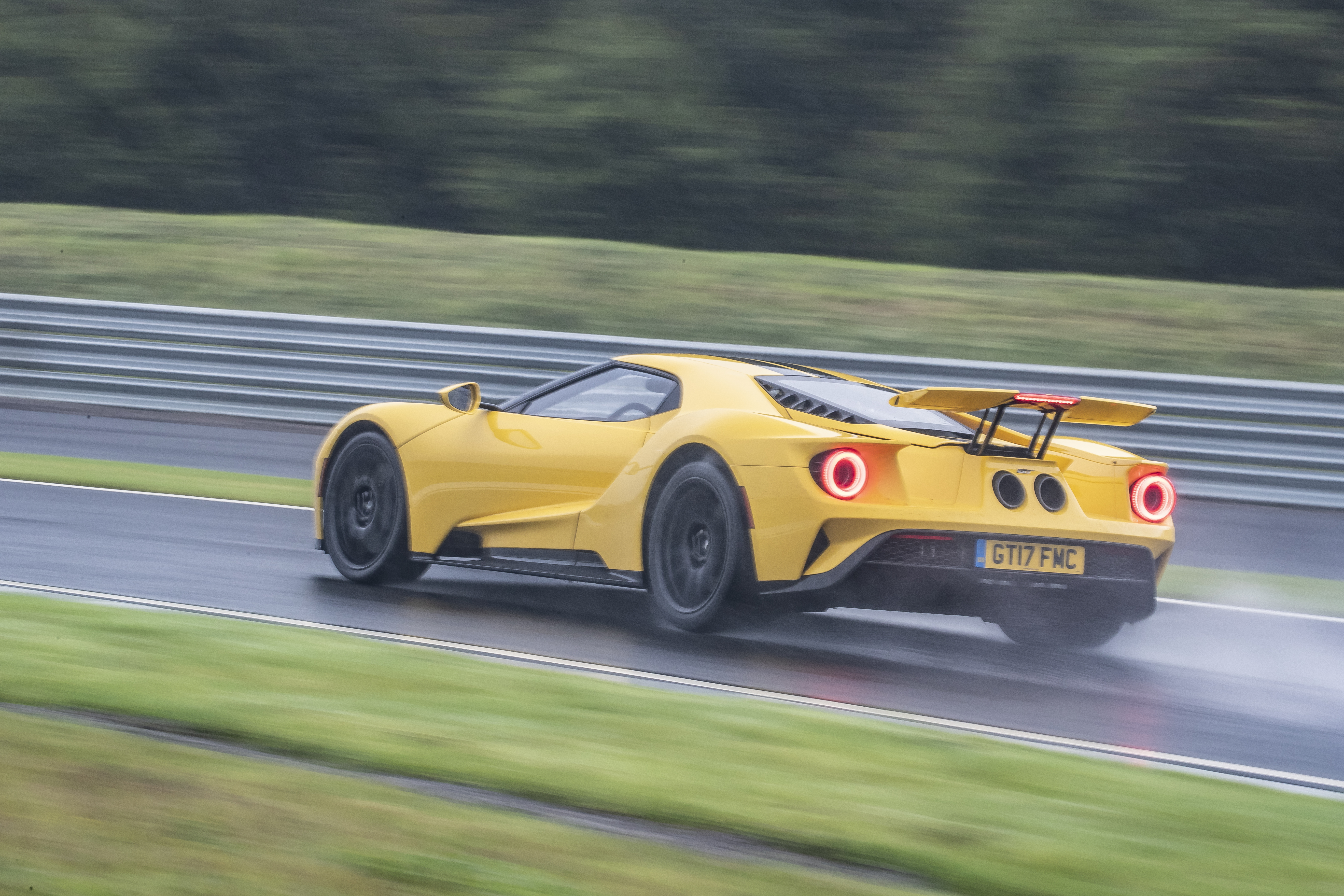 Despite tricky conditions, the GT remained manageable