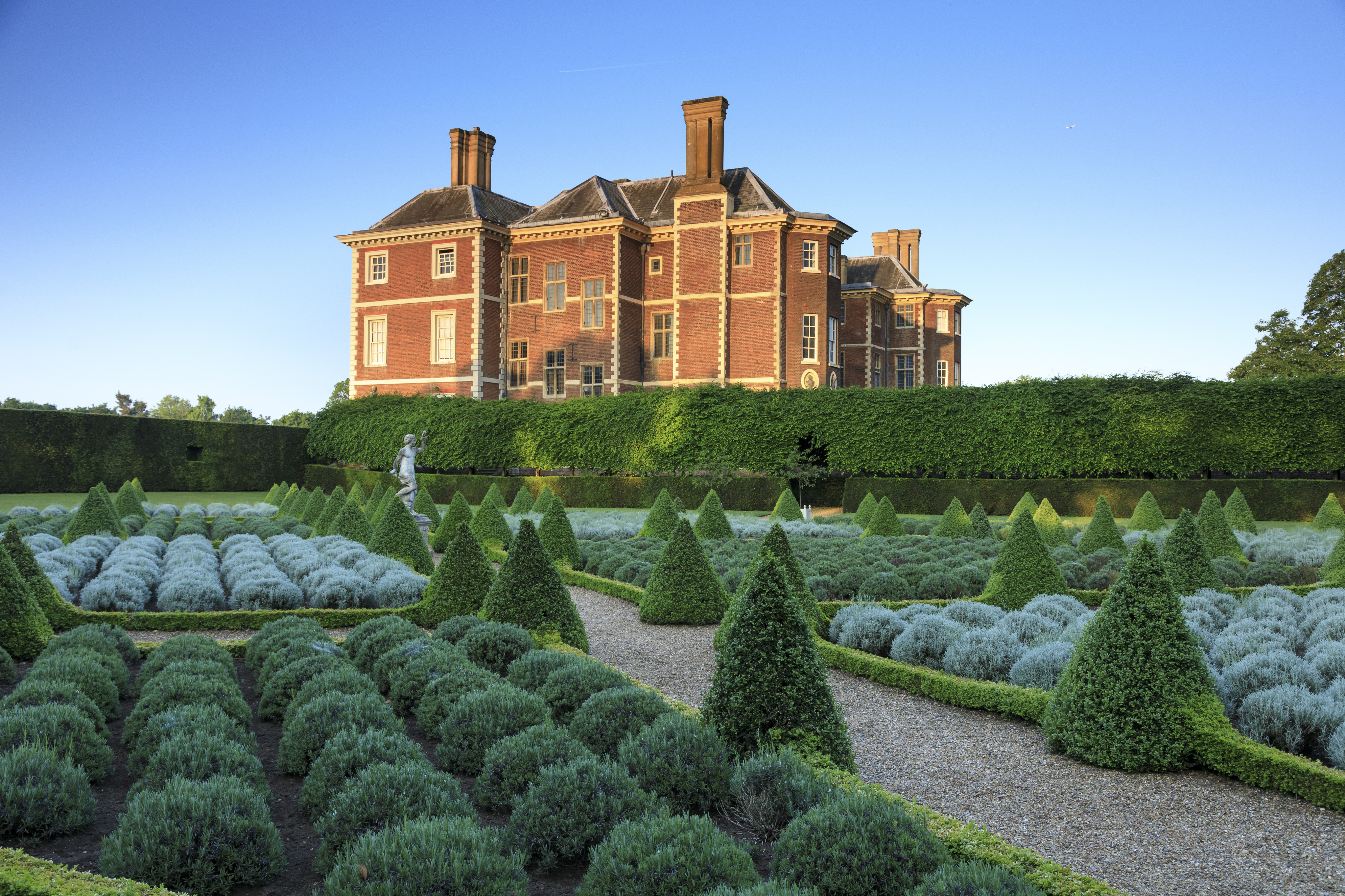 The 17th century Ham House has box as a key part of its formal planting, such as in the Cherry Garden ( John Miller/National Trust Images/PA)